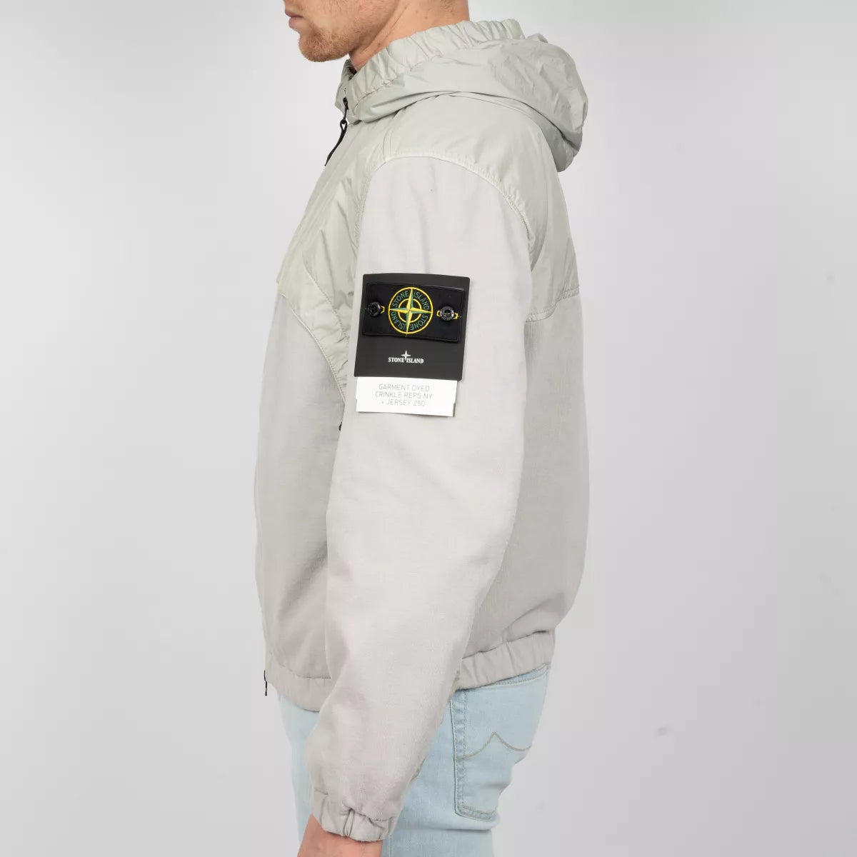 Stone Island Hybride Jack Grijs | CRINKLE REPS R-NY