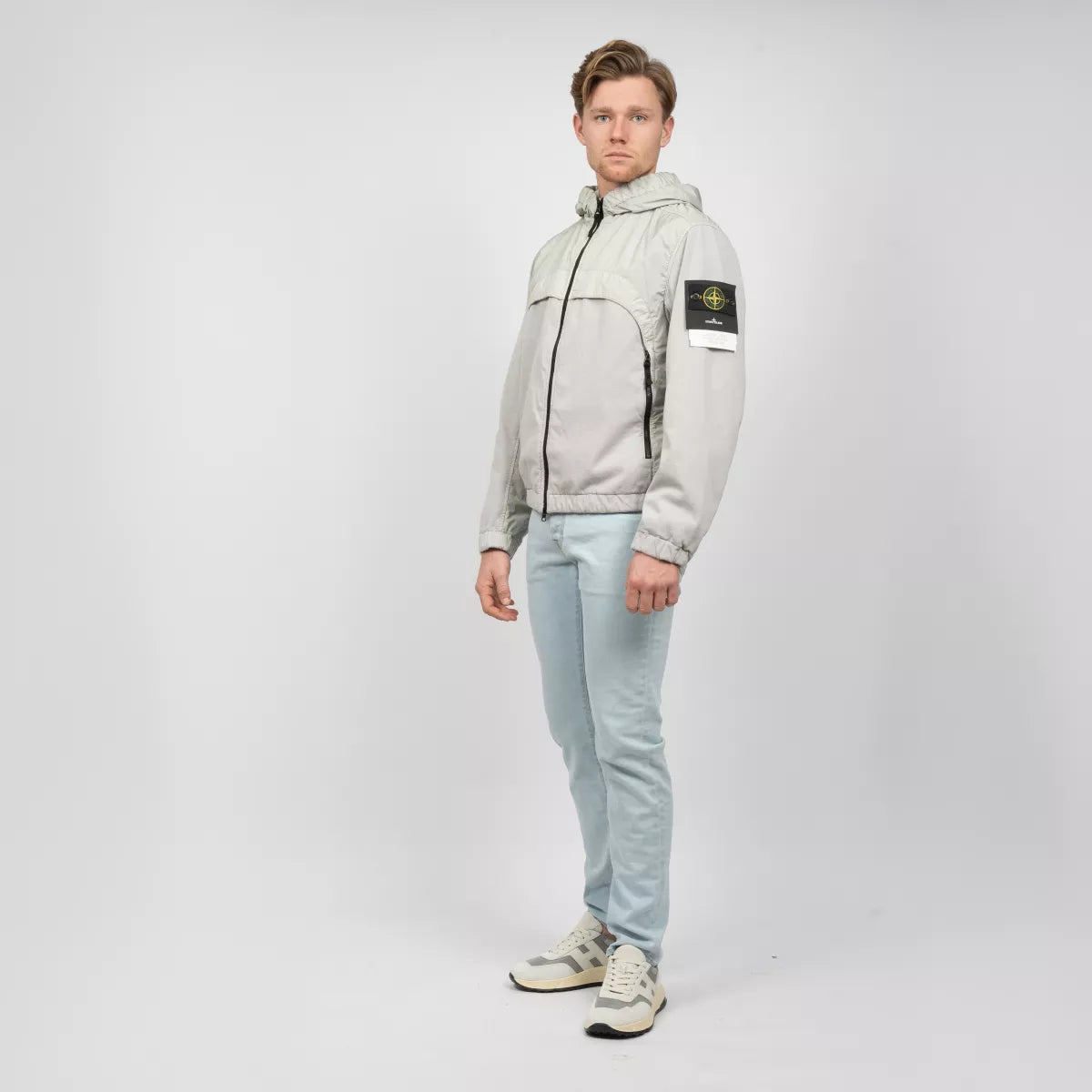 Stone Island Hybride Jack Grijs | CRINKLE REPS R-NY