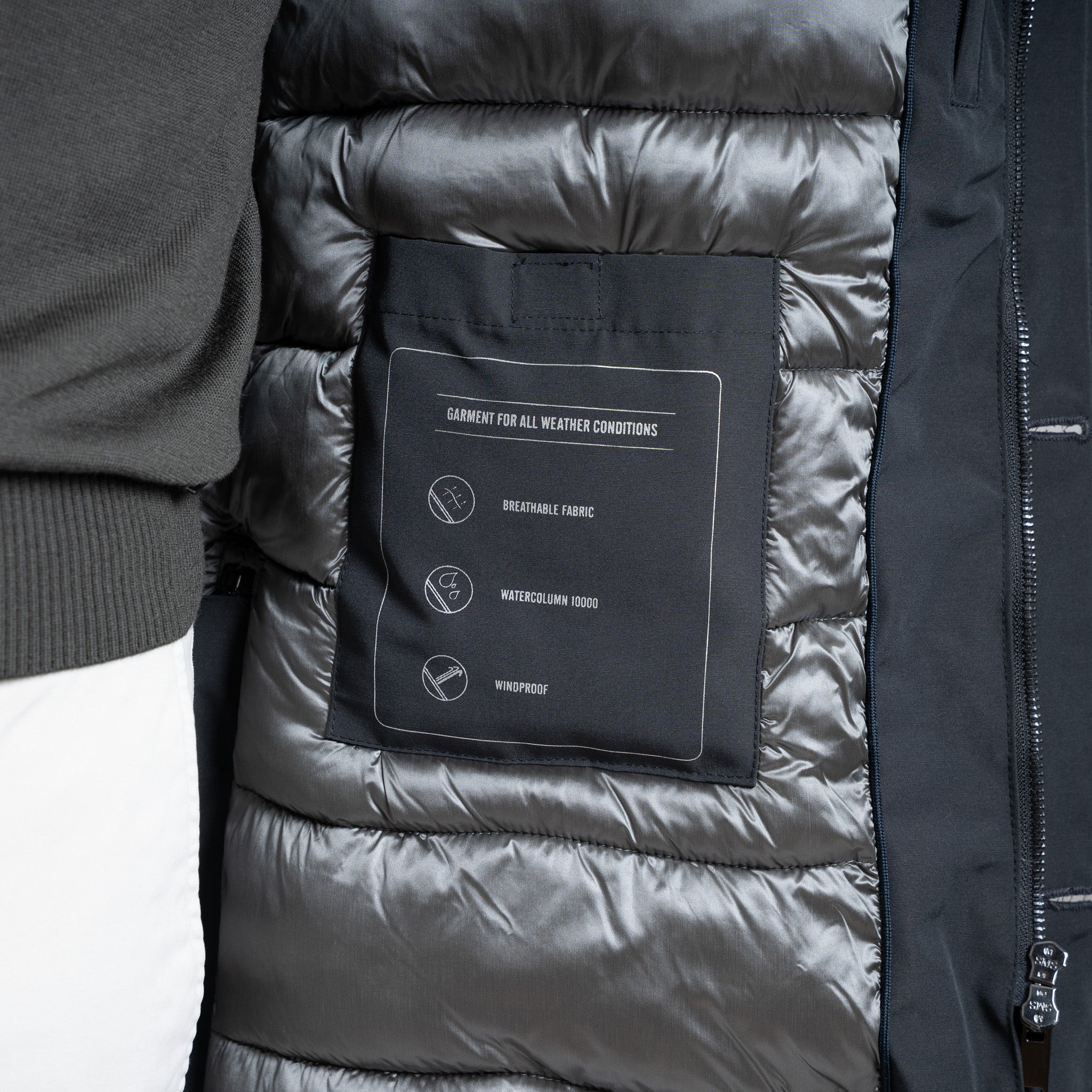 SEVEN DIALS Parka Grijs | Zeke