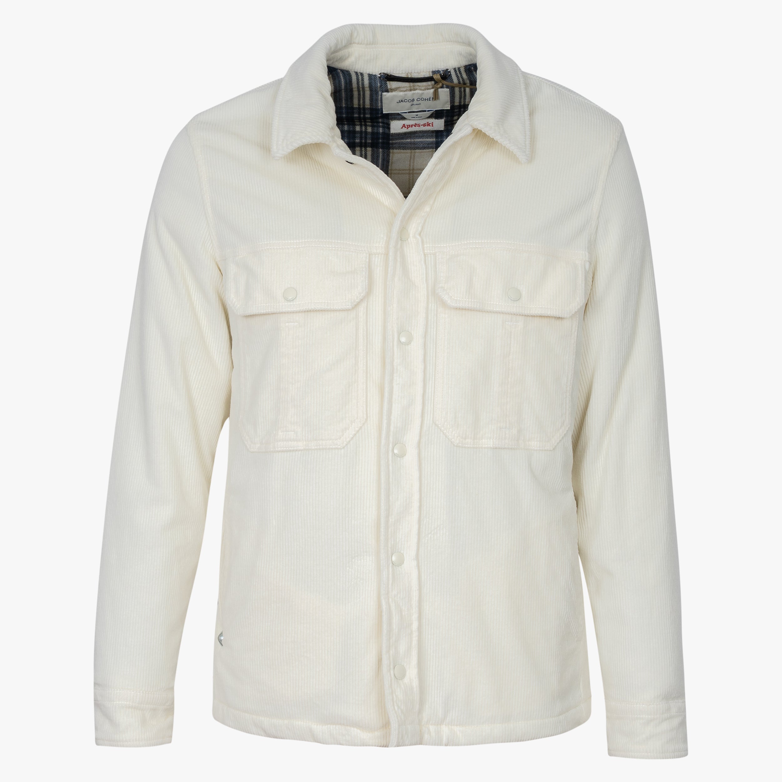 Jacob Cohen Overshirt Jack Corduroy Crème | Apres