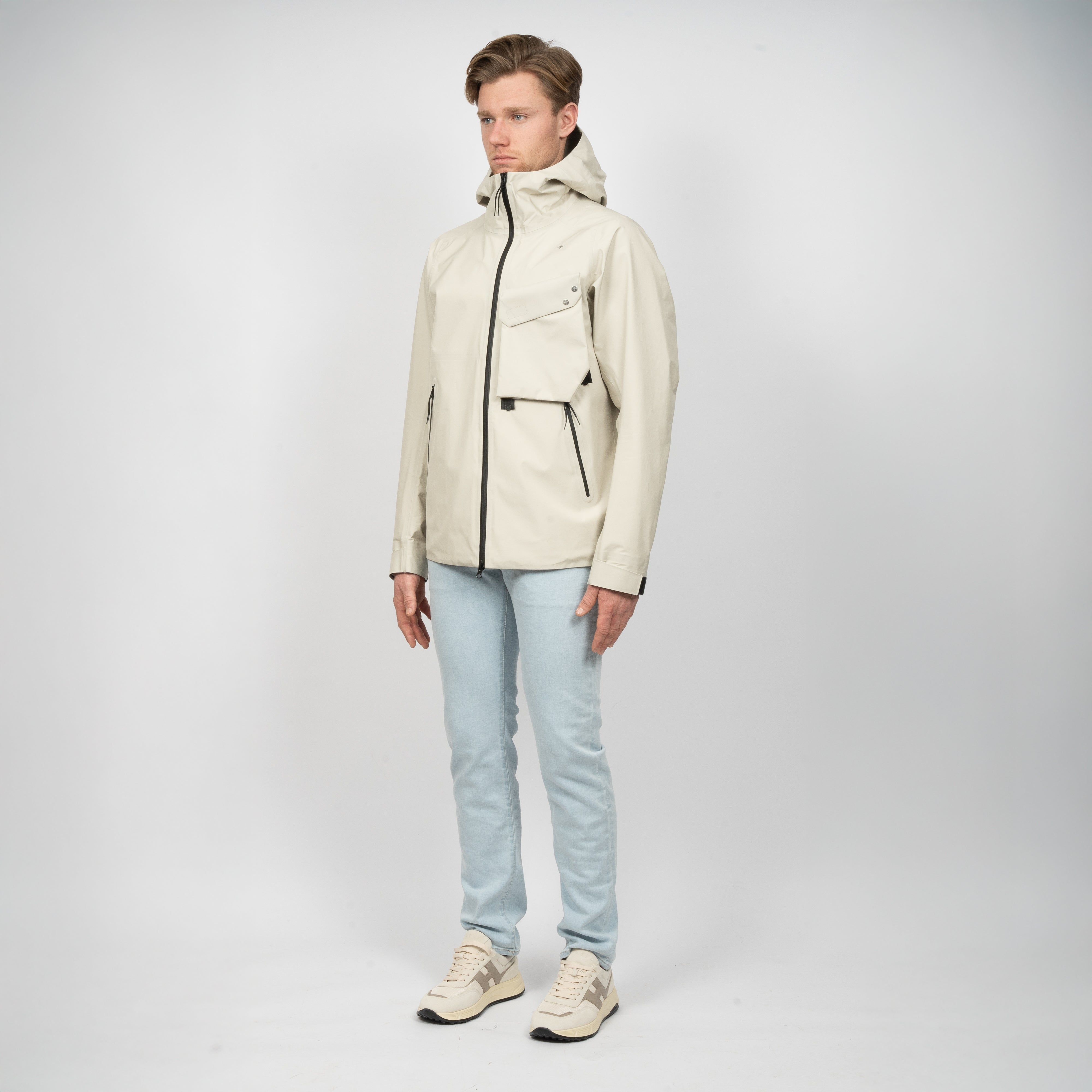 Stone Island Jack Beige | Gore-Tex Stellina