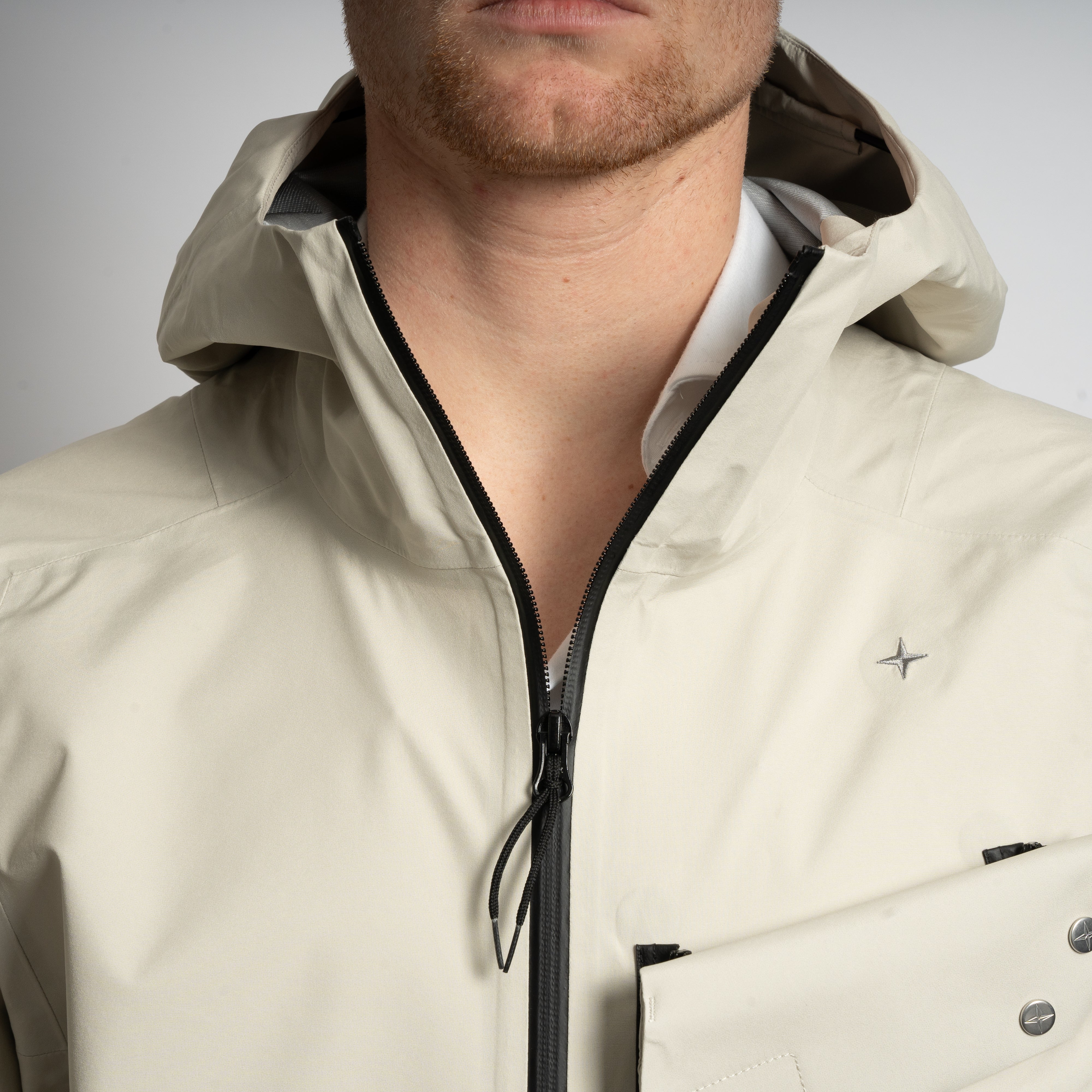 Stone Island Jack Beige | Gore-Tex Stellina