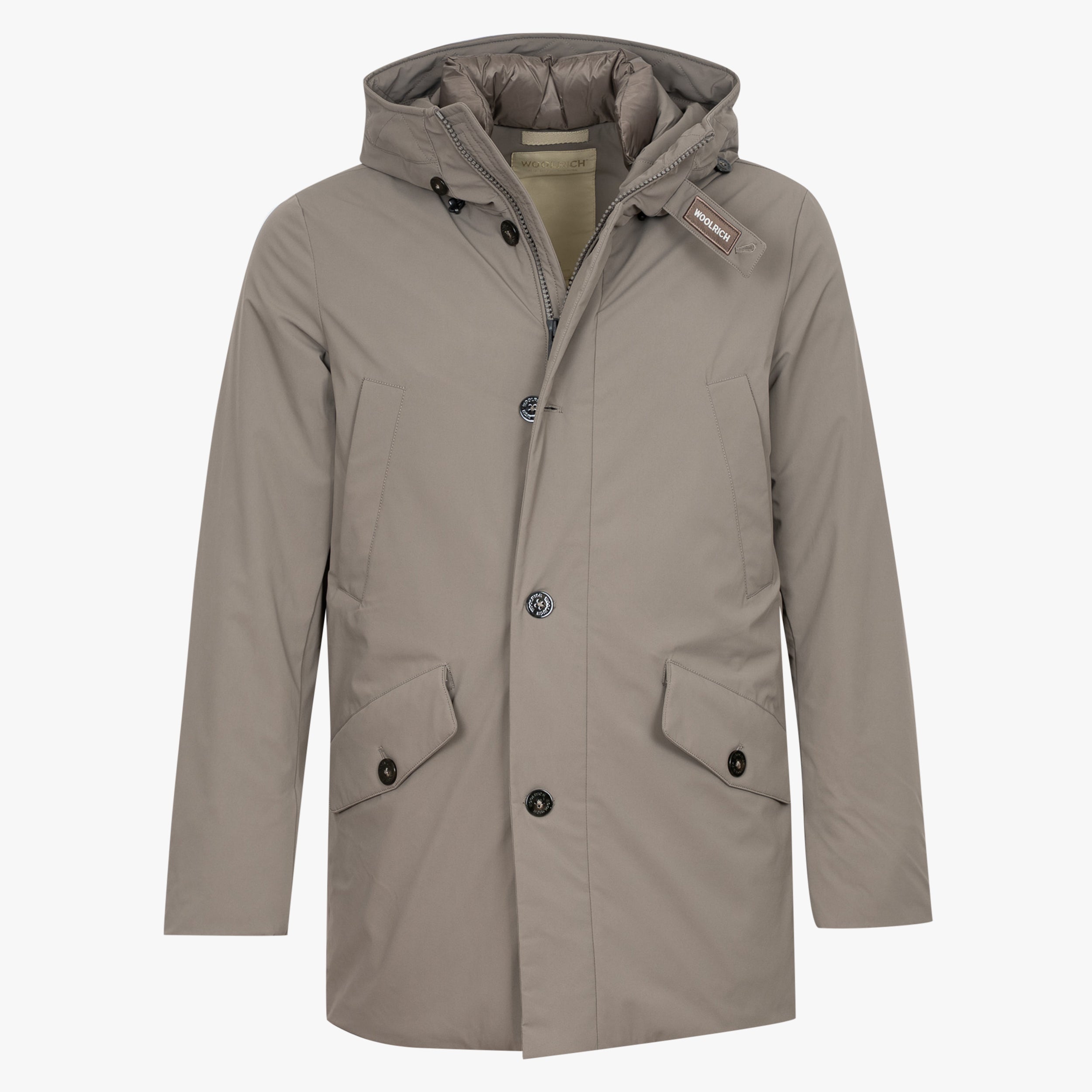 Woolrich Parka Taupe | Stretch Arctic Parka