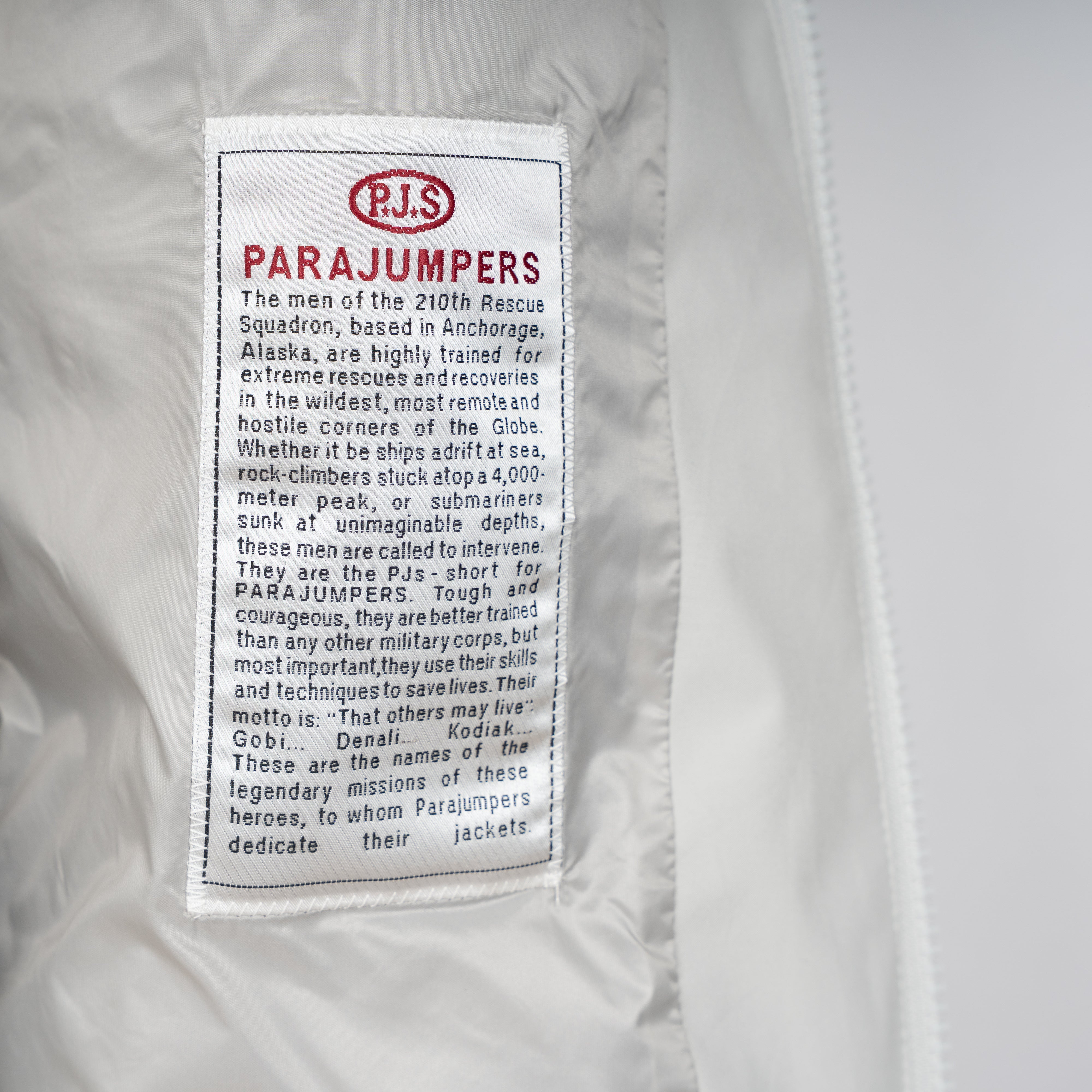 Parajumpers Hybride Jack Ijswit | Feltar