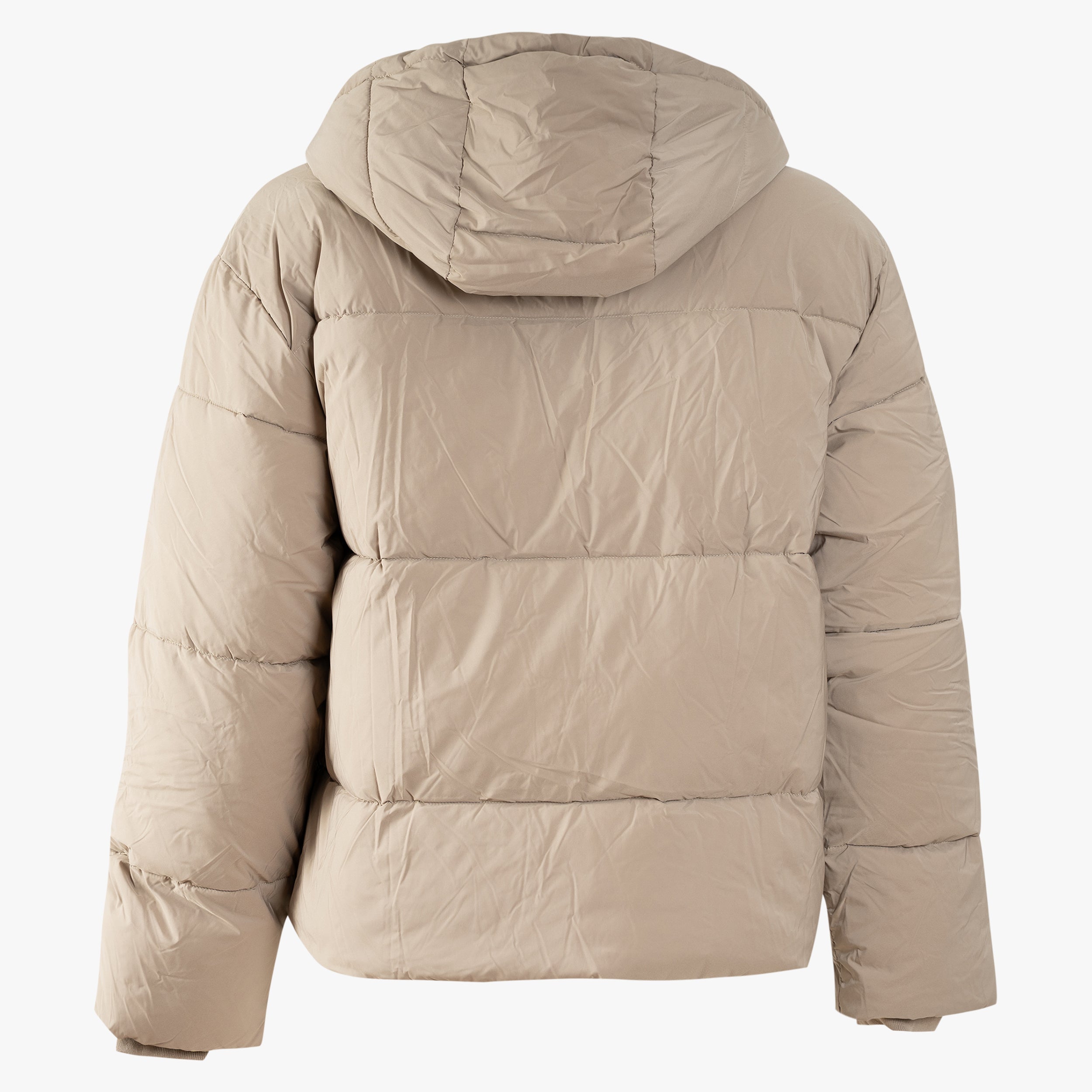 Bram's Fruit Jas Khaki  | Hooded Puffer Jacket