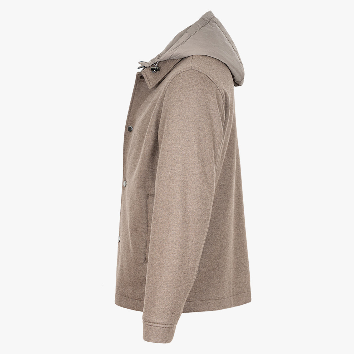Woolrich Jack Middenbruin | Knitted Wool Shirt Jacket
