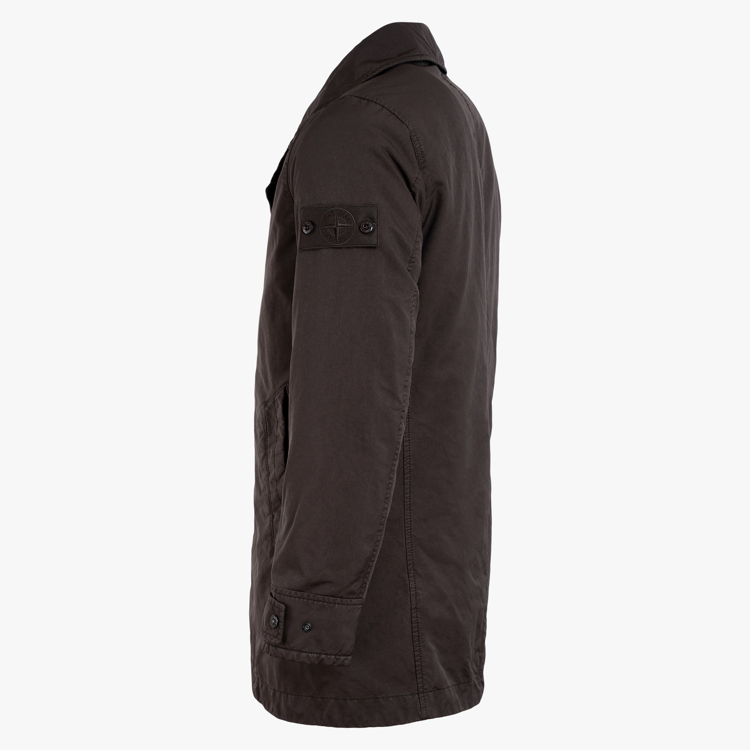 Stone Island Mantel Donkerbruin | David Ghost