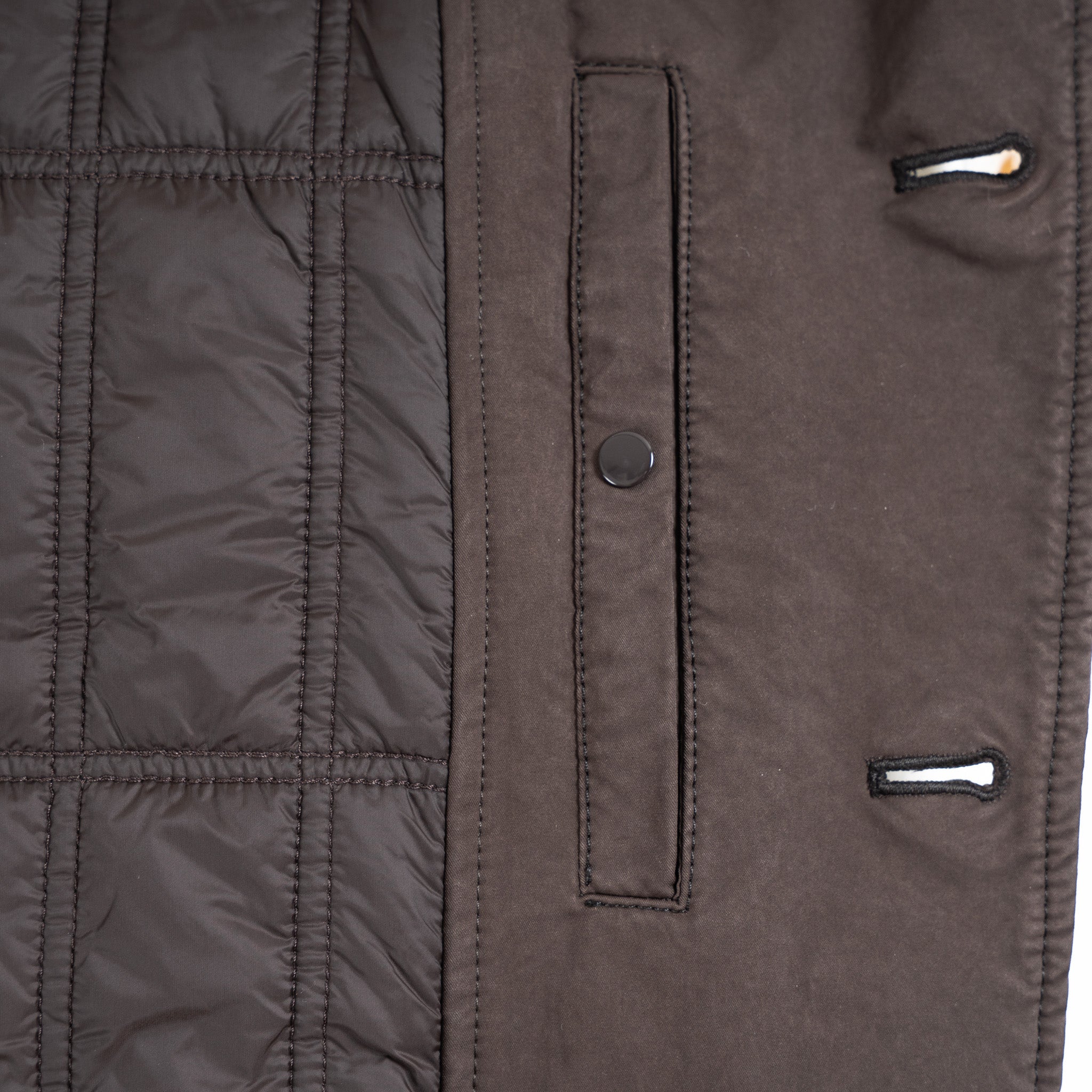Stone Island Mantel Donkerbruin | David Ghost