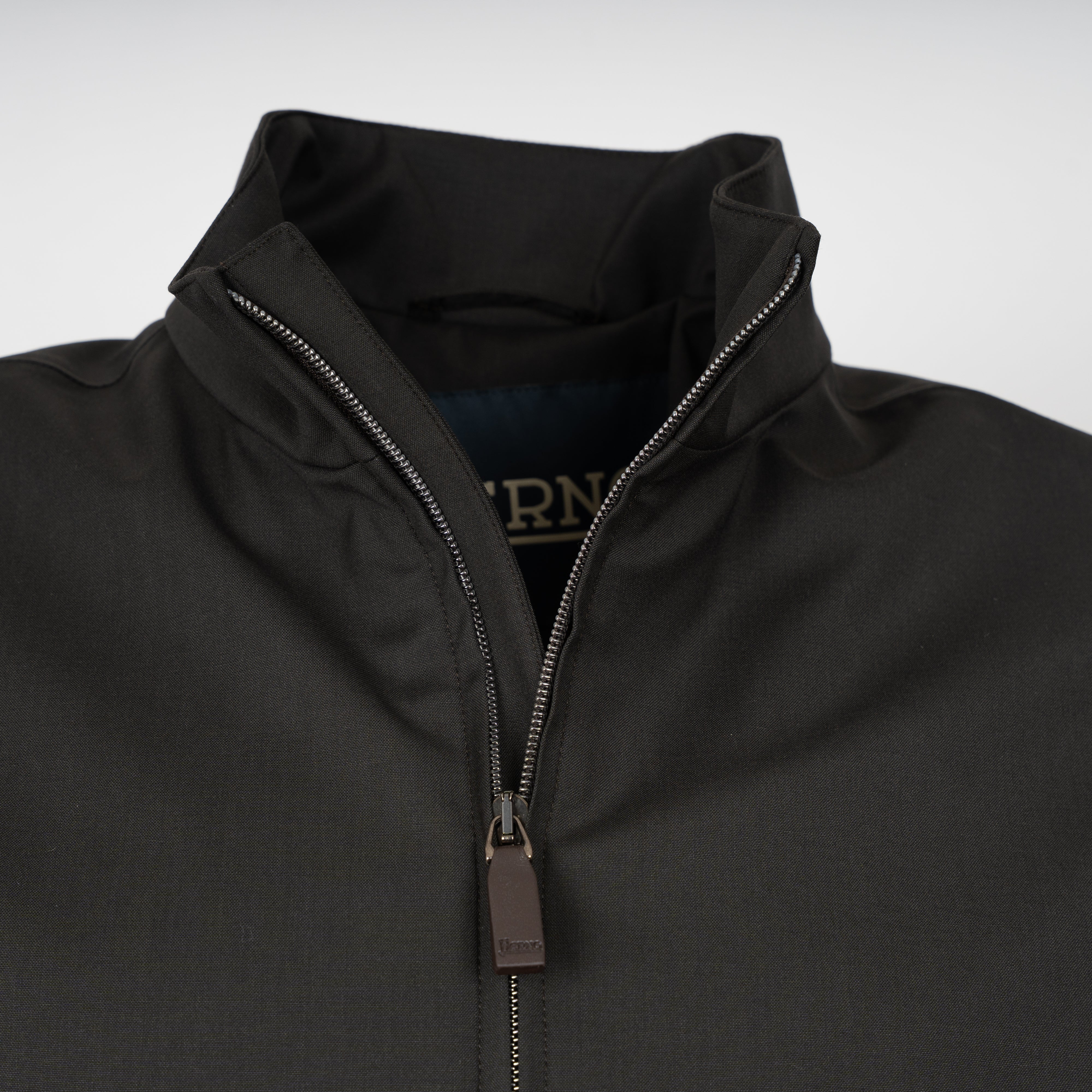 Herno Bomberjack Bruin | Loro Piana Storm System®