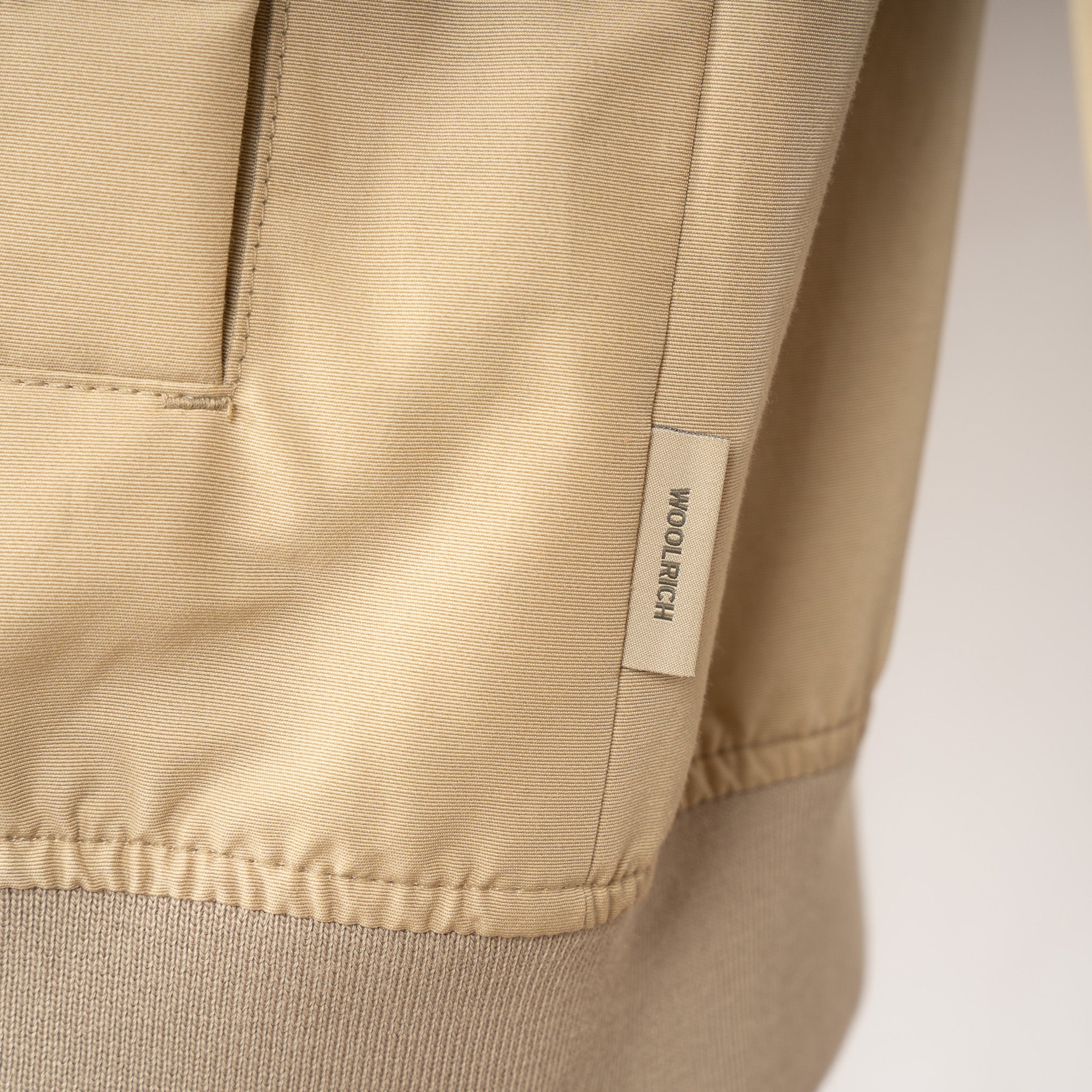 Woolrich Bomberjack Beige | Lewis