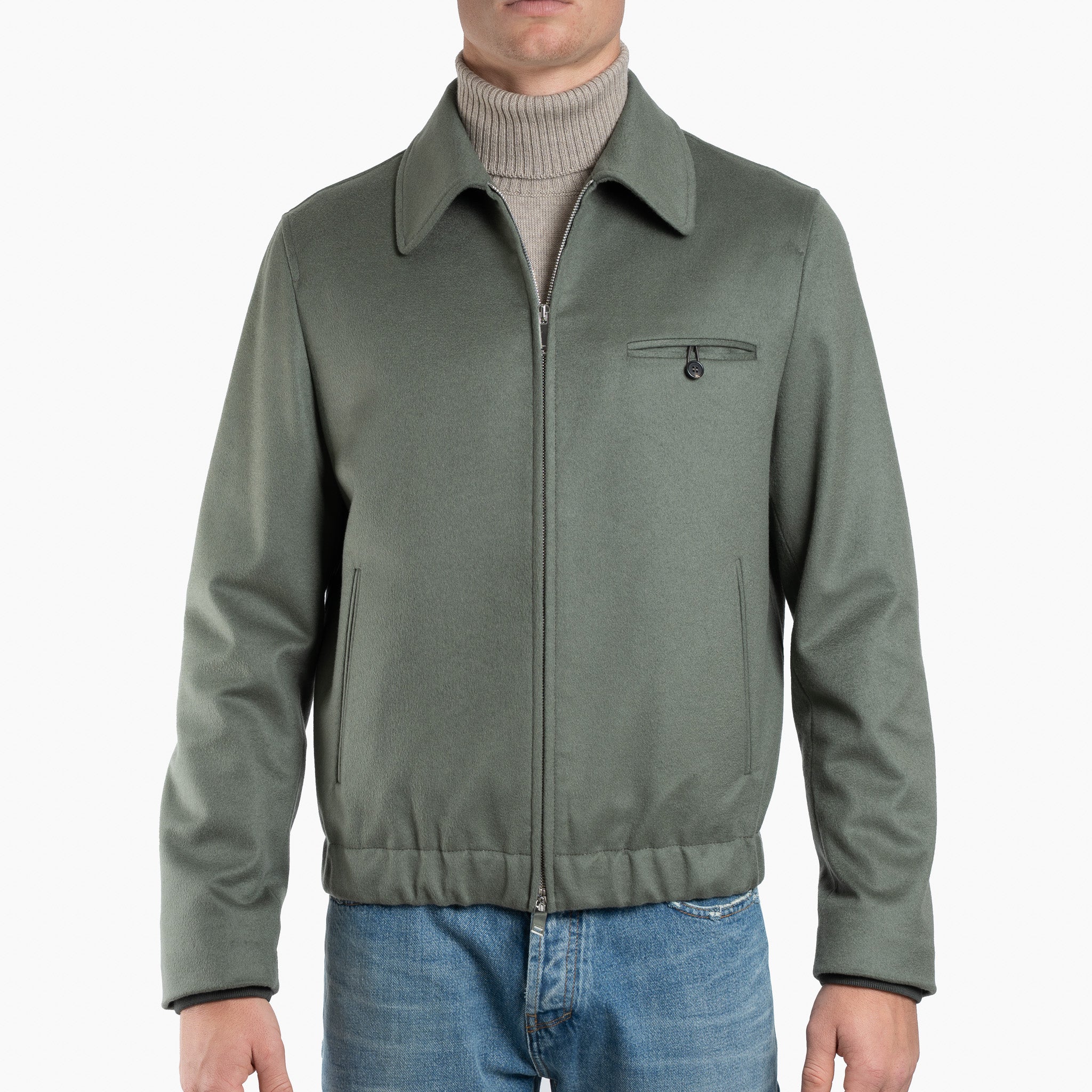 Incotex Bomberjack Groen | Primo