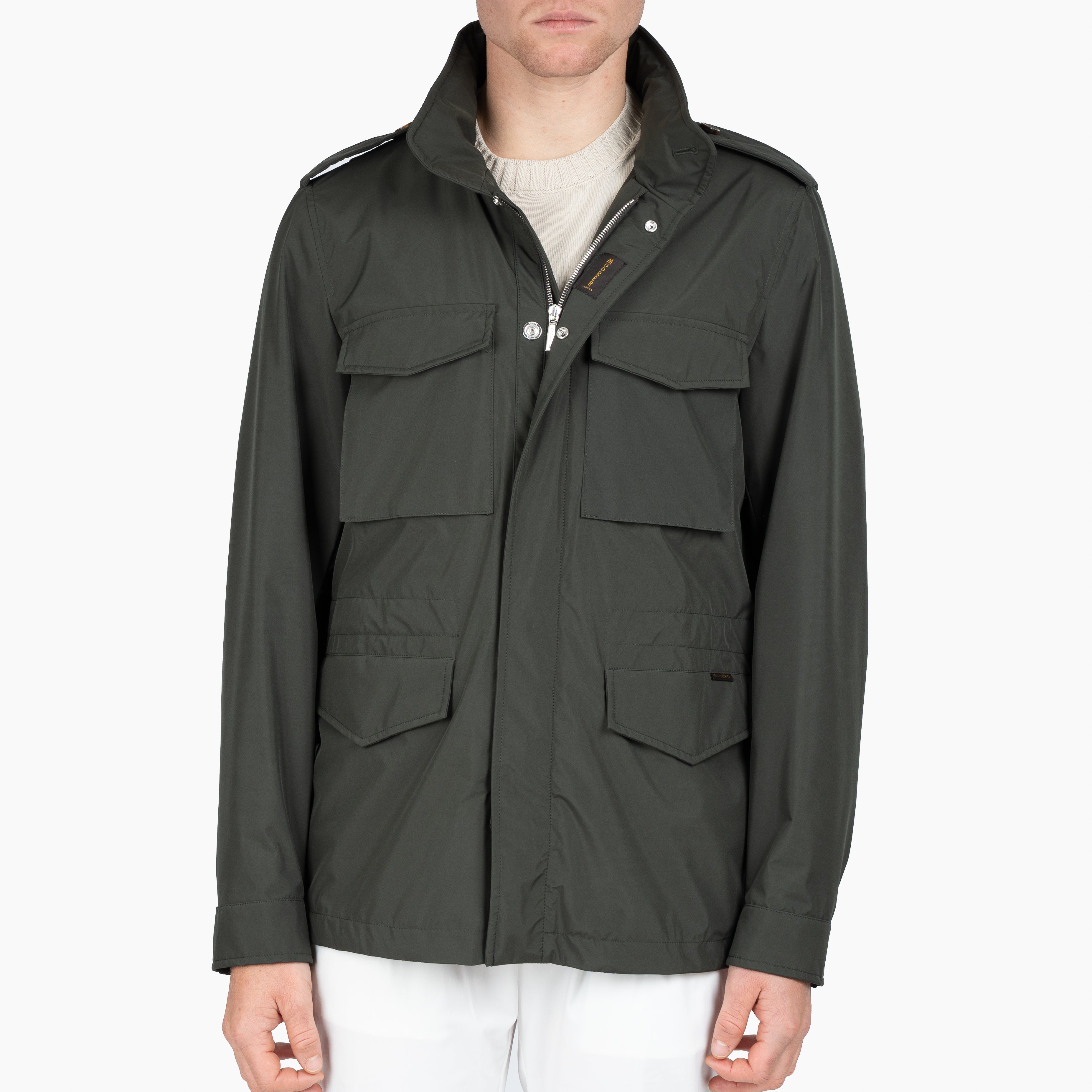 Moorer Field Jacket Groen | Denver-STP