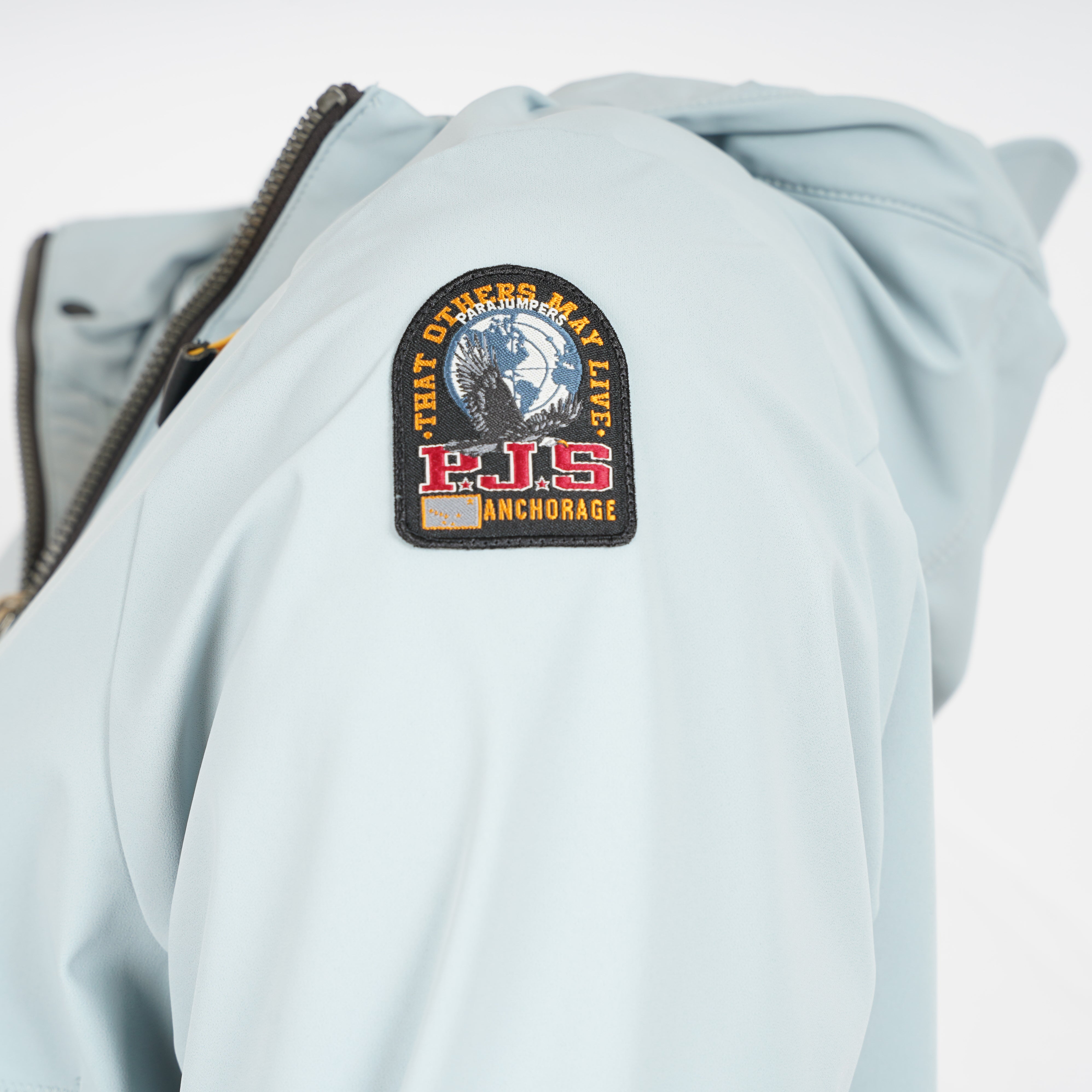 Parajumpers Soft Shell Jas Staal Blauw | Abner