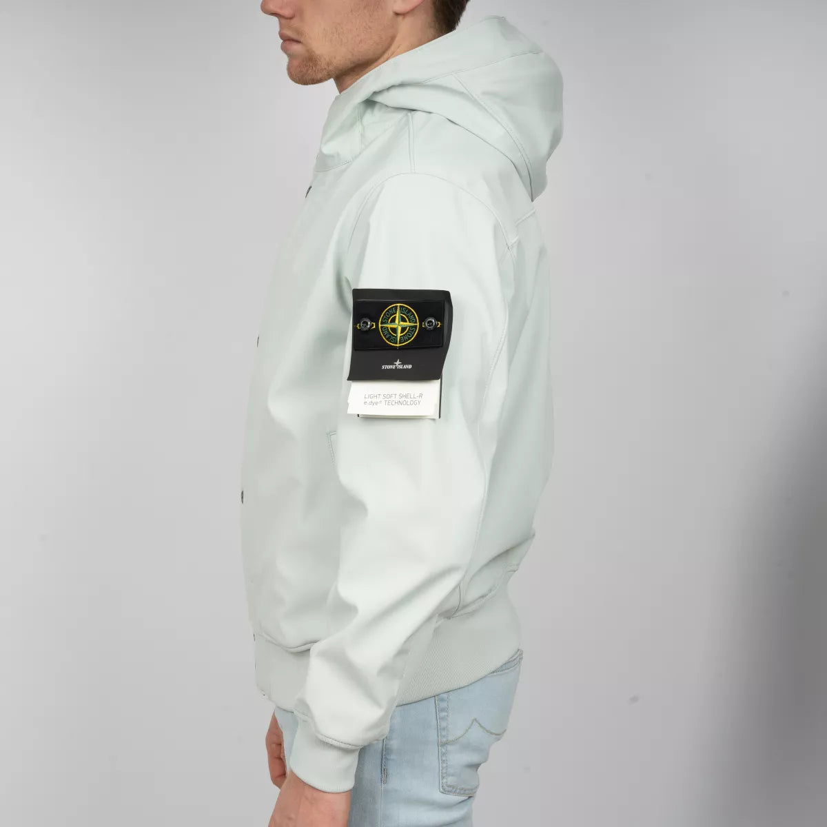 Stone Island Soft Shell Jas Hemelsblauw | LIGHT SOFT SHELL-R