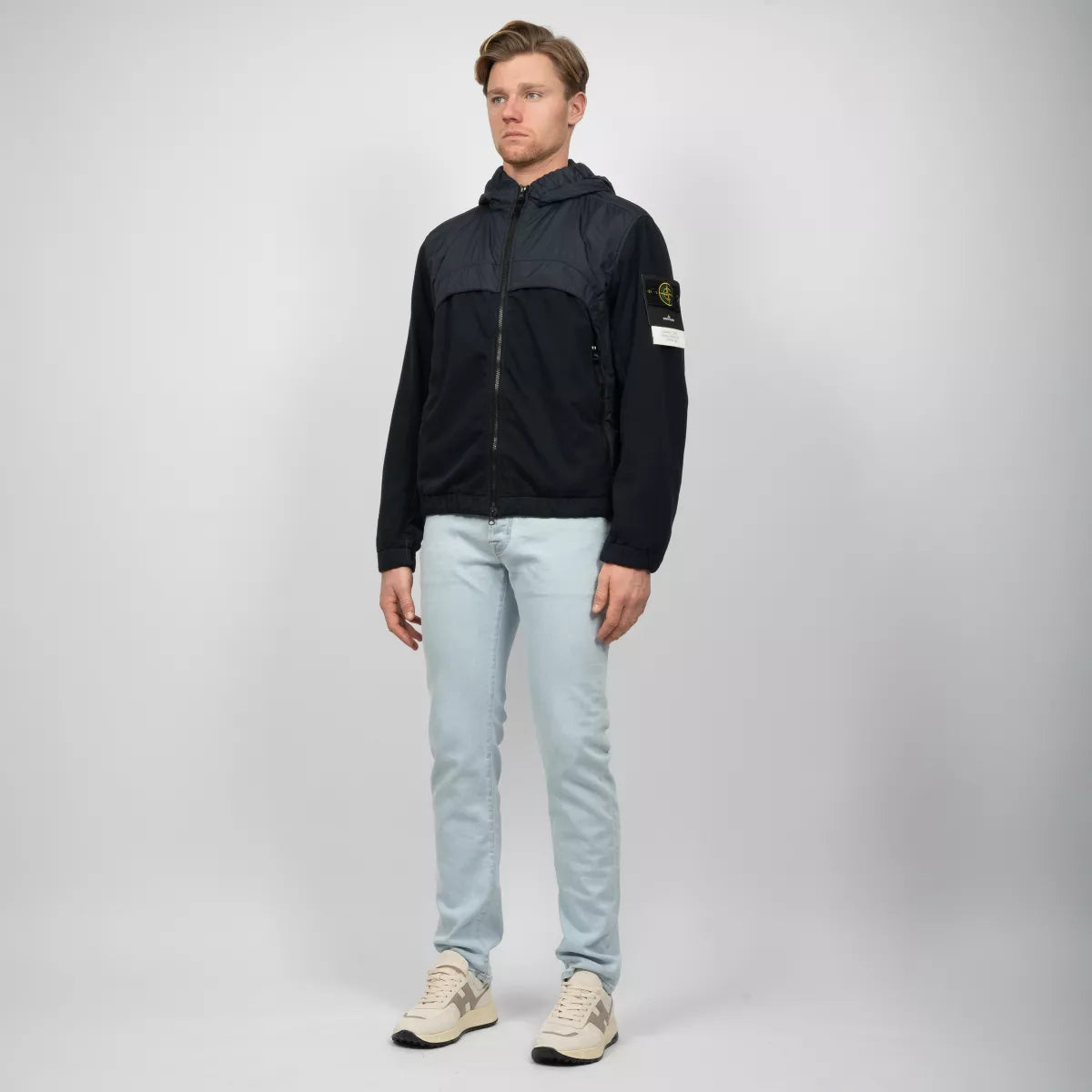 Stone Island Hybride Jack Donkerblauw | CRINKLE REPS R-NY