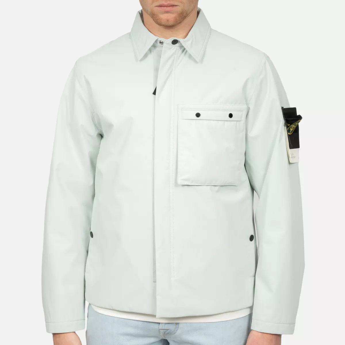 Stone Island Jas Soft Shell Hemelsblauw | SOFT SHELL-R