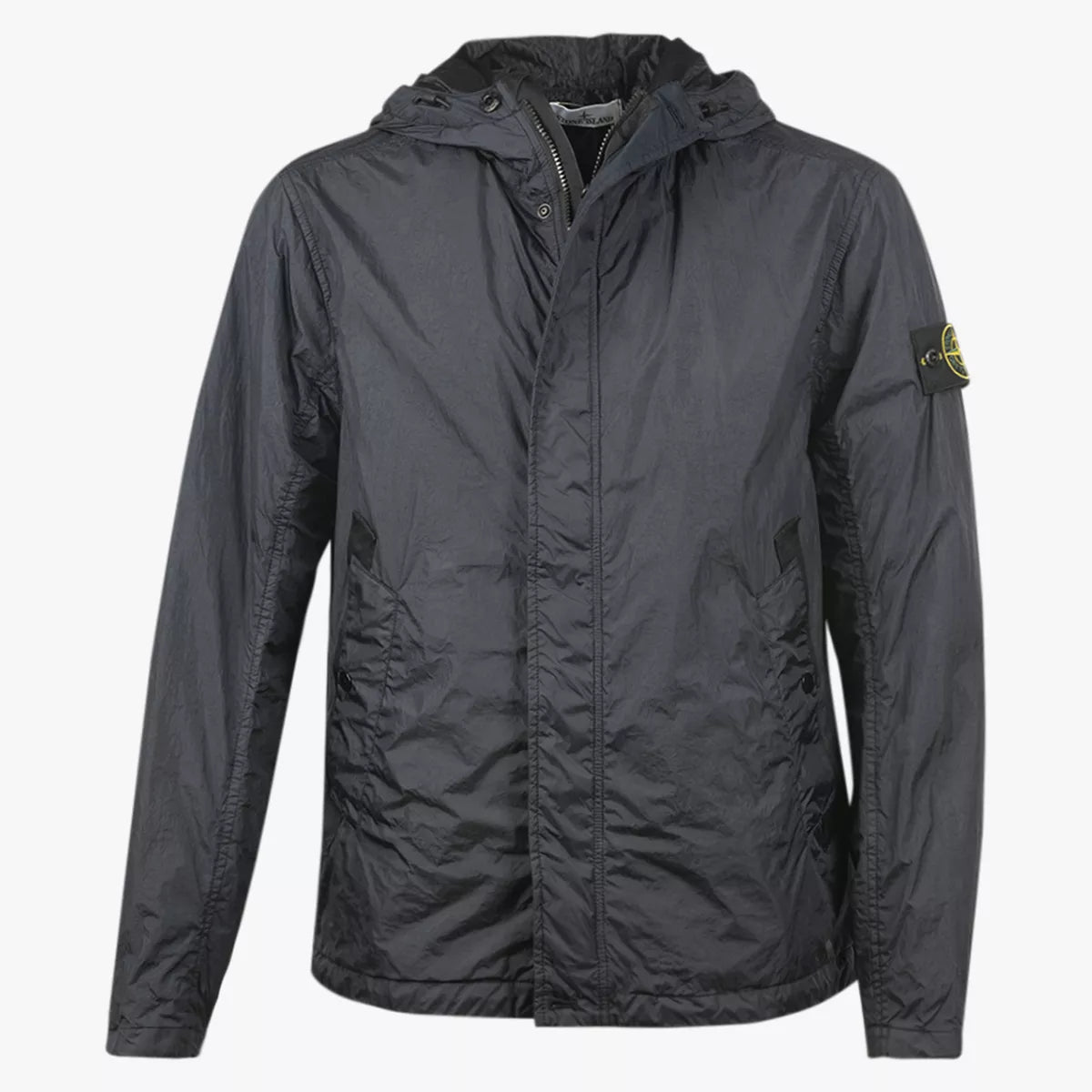 Stone Island Jack Donkerblauw | Crinkle Reps