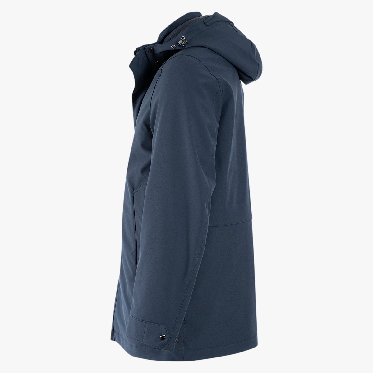 Woolrich Mantel Donkerblauw | Soft Shell Barrow Mac Coat