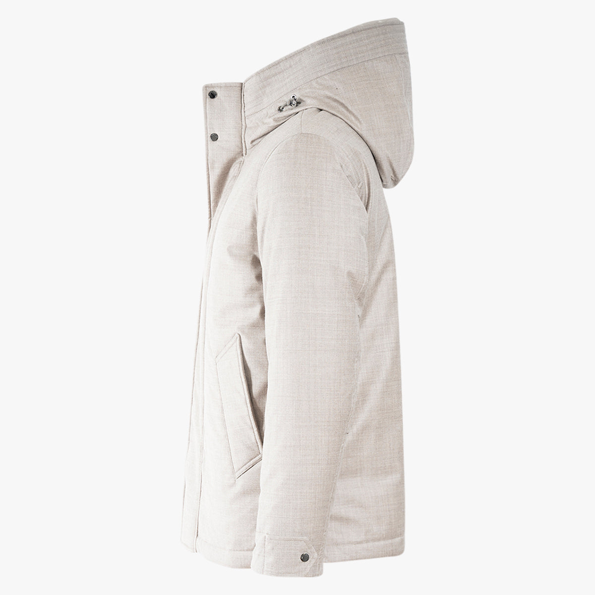 Woolrich Parka Beige | Loro Piana Storm System