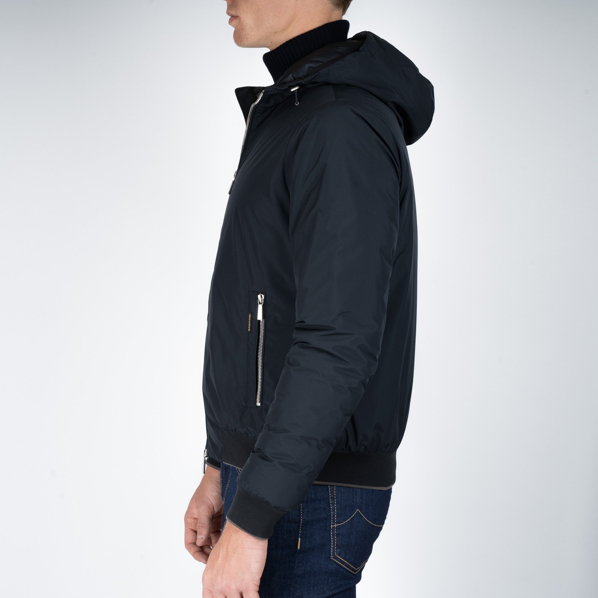 Moorer Bomberjack Blauw | Oniro-STP
