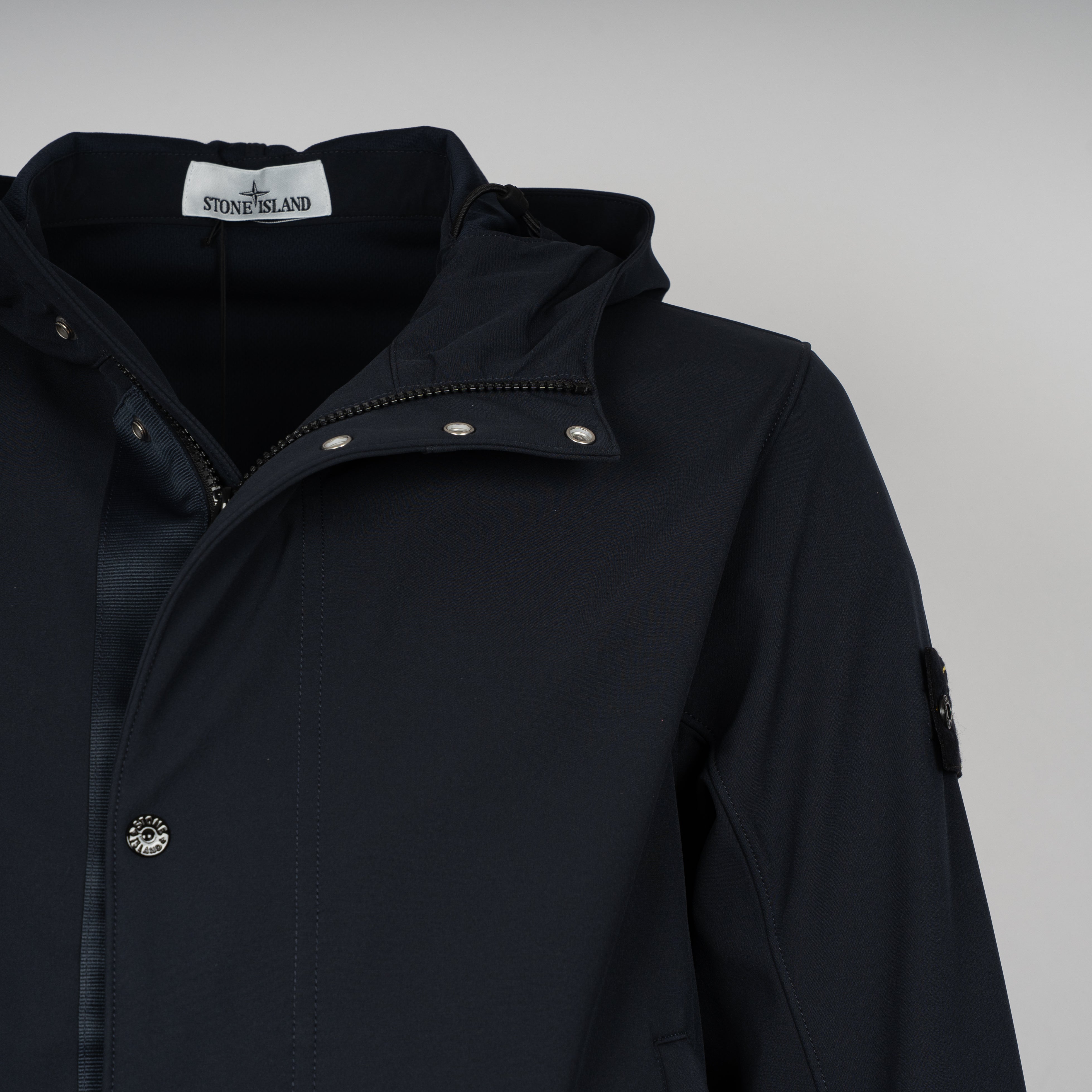 Stone Island Soft Shell Jas Donkerblauw | Soft Shell-R