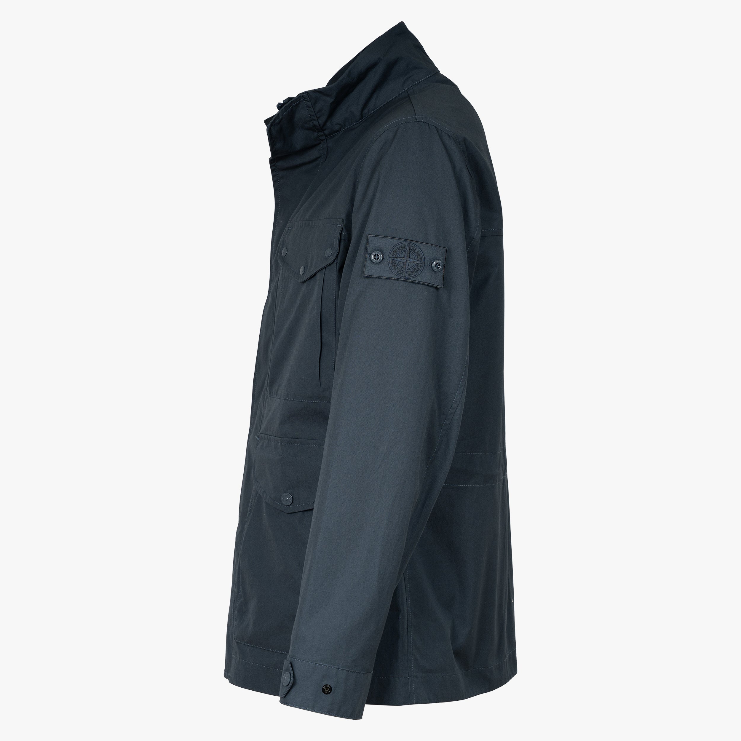 Stone Island Field Jacket Blauw | Ghost