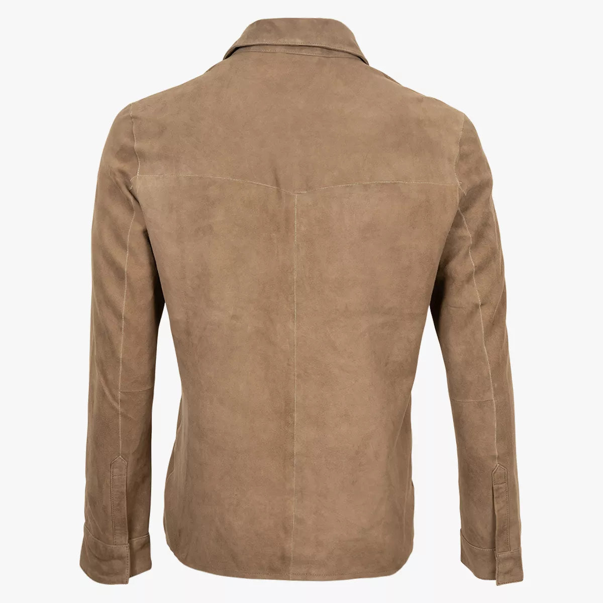 Alter Ego Overshirt Suède Bruin | Rocco