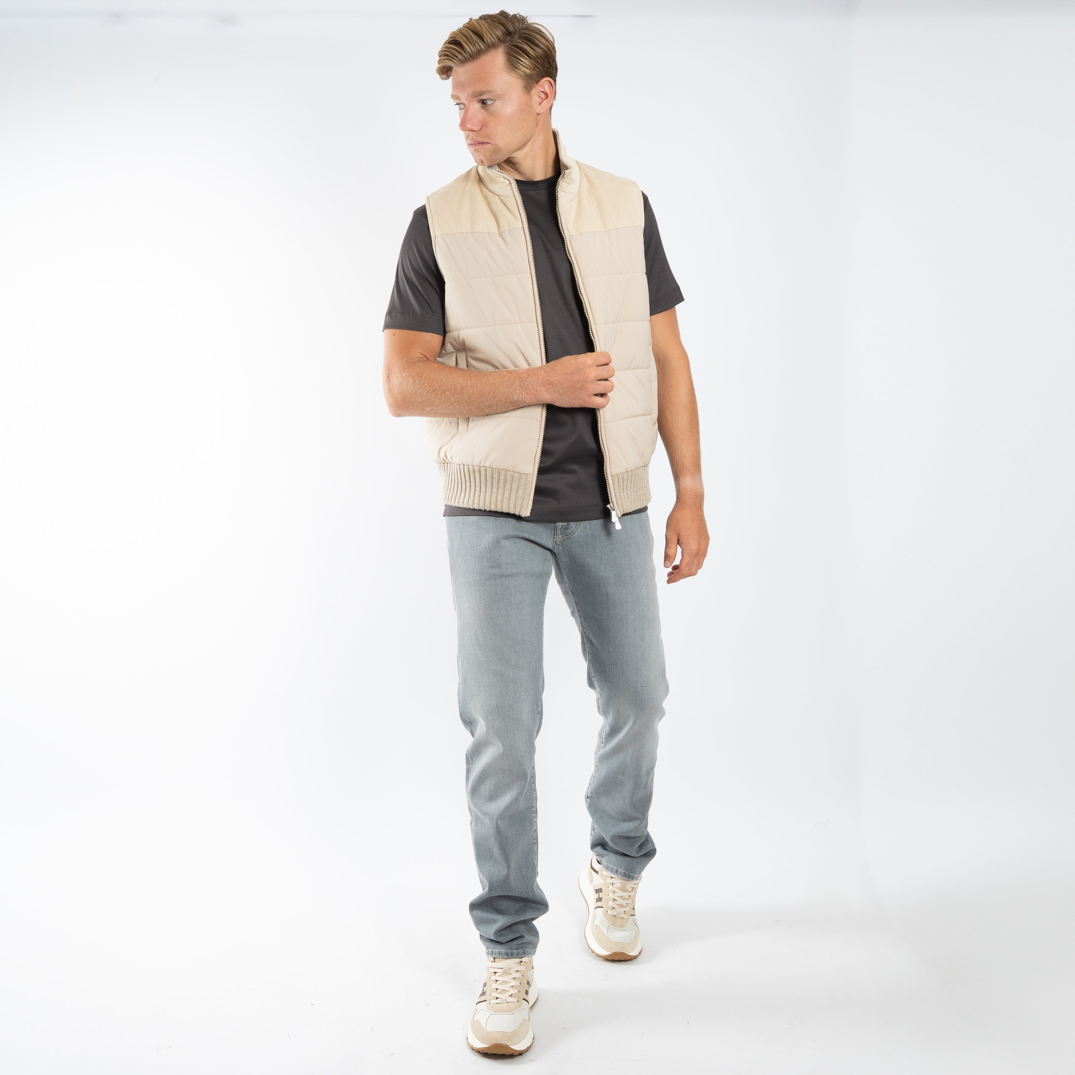 Gran Sasso Bodywarmer Beige