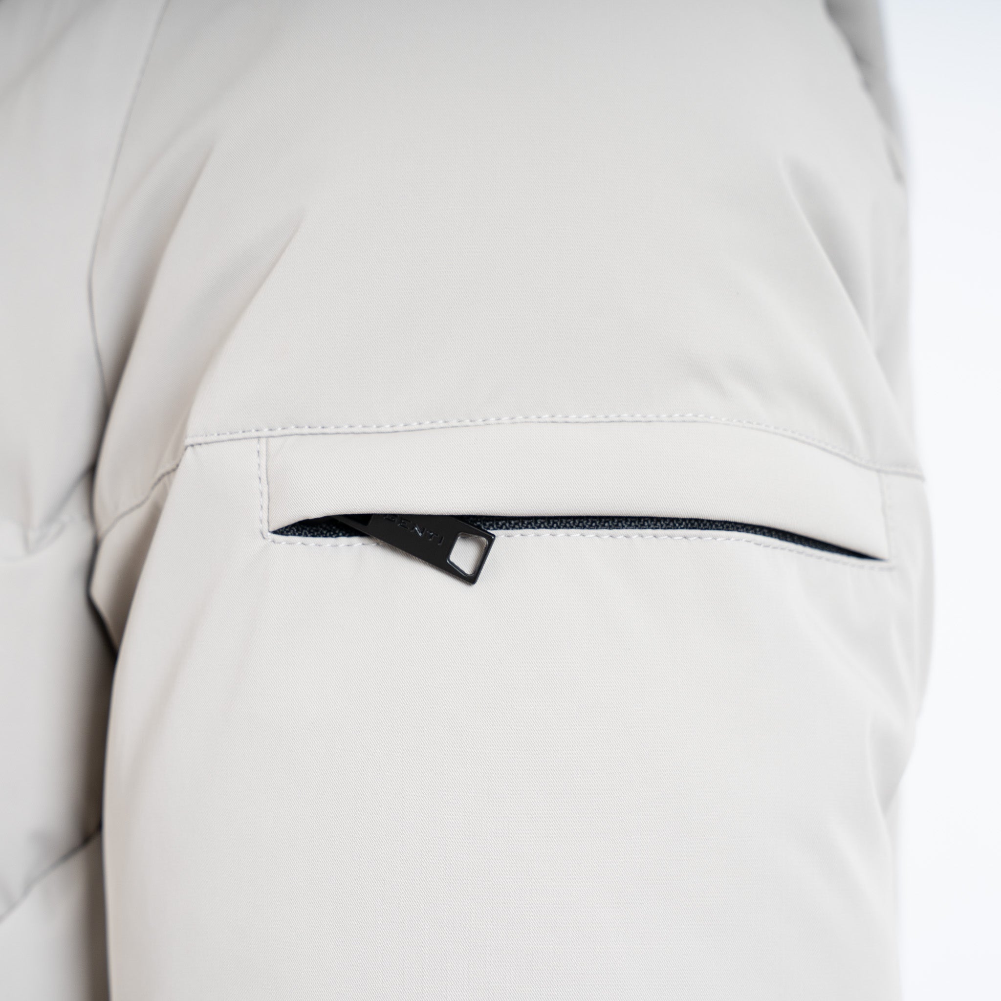 Genti Parka Beige | Water Repellent