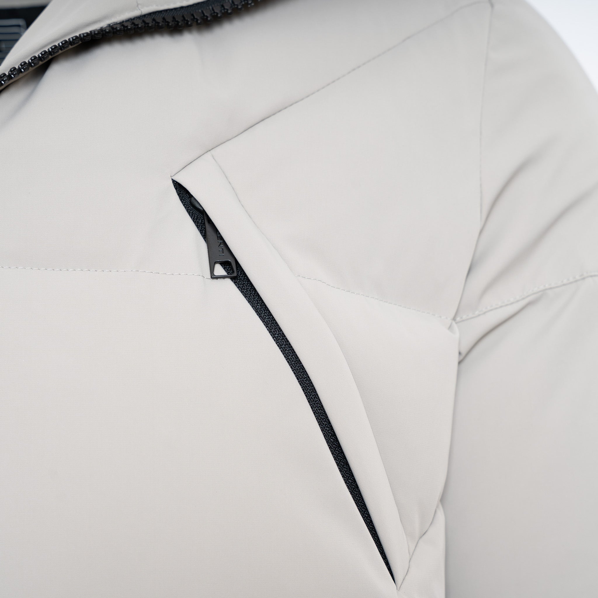 Genti Parka Beige | Water Repellent