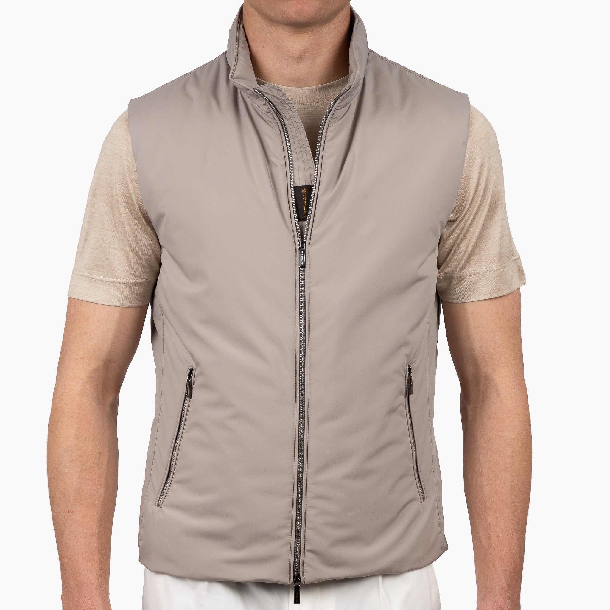 Moorer Bodywarmer Beige | Senio-Skt