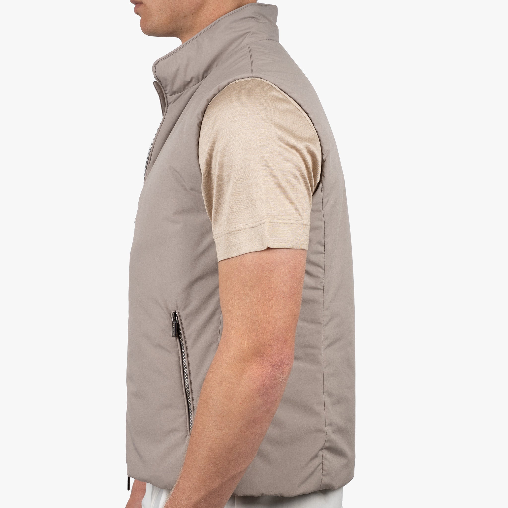 Moorer Bodywarmer Beige | Senio-Skt