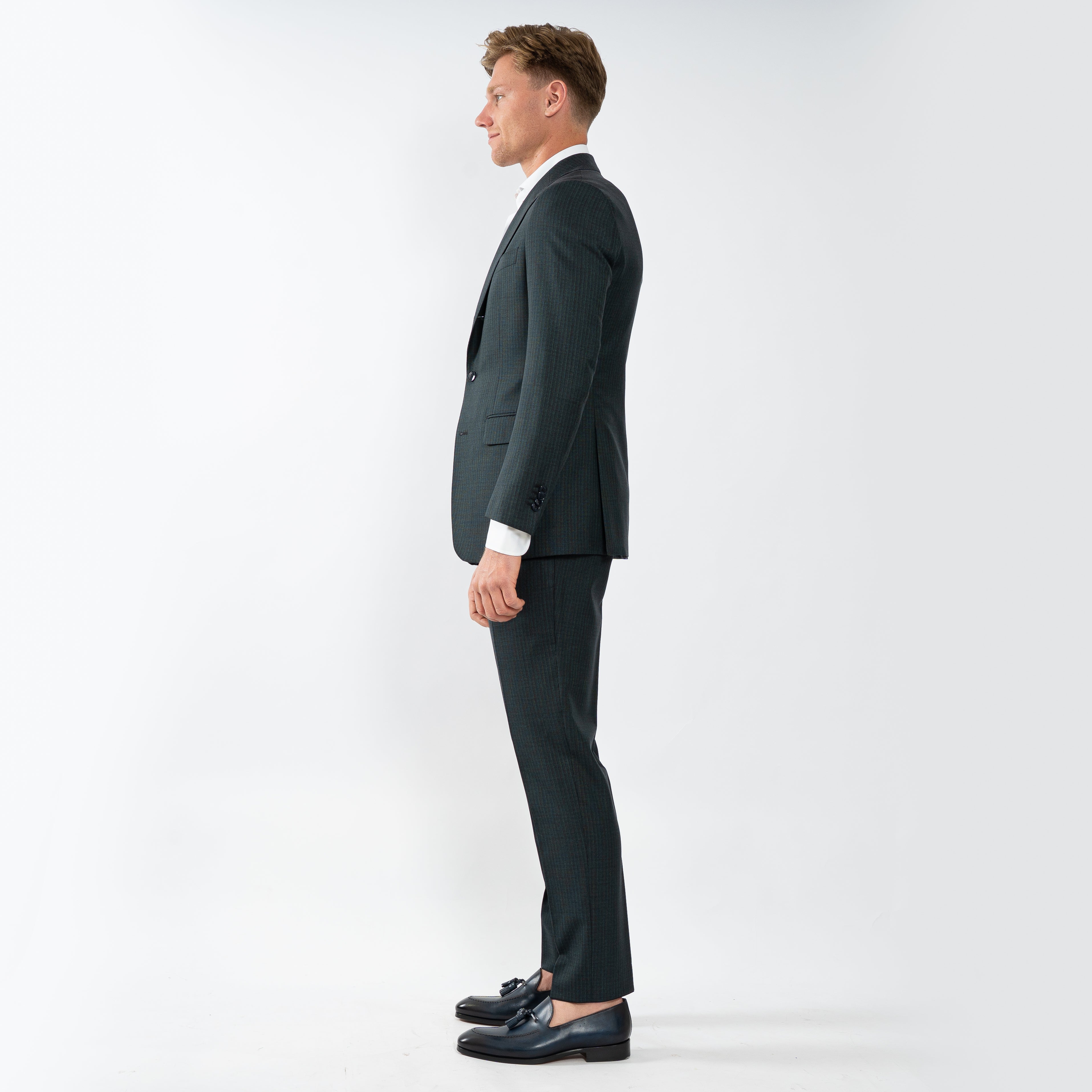 Munro Pak Groen/Donkerblauw | Super 130's