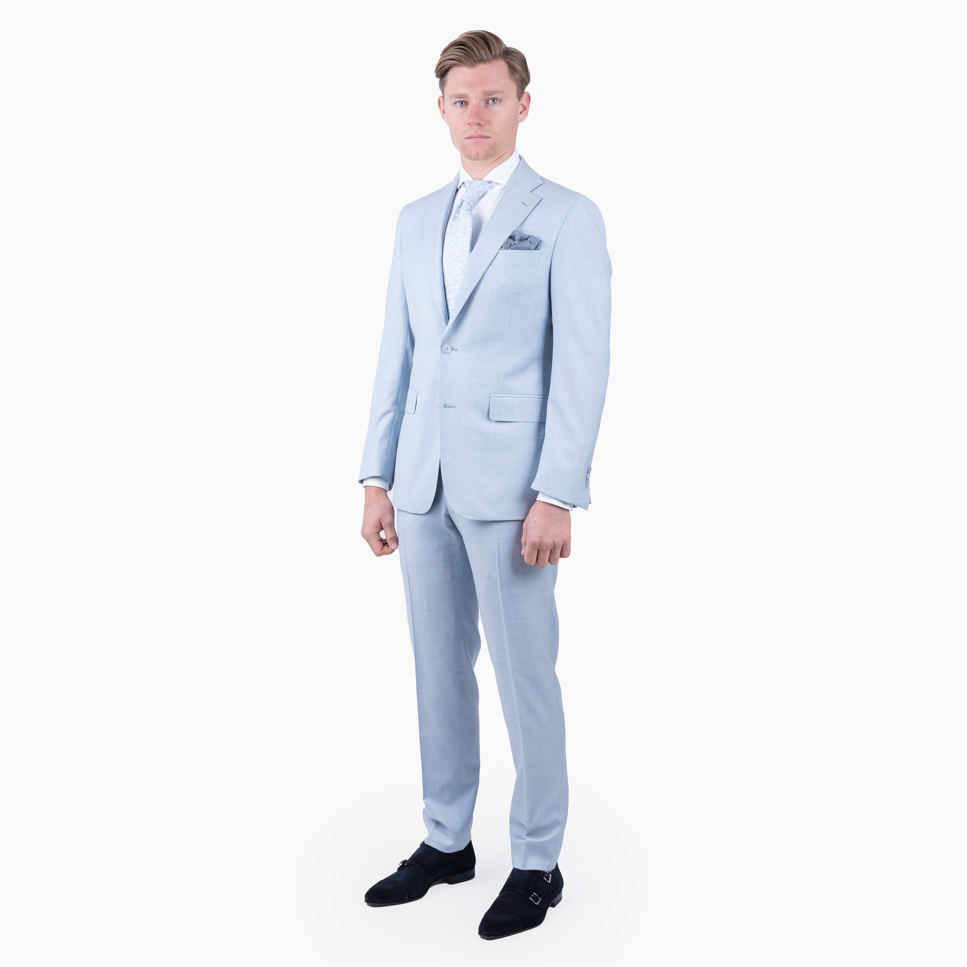 Munro Pak Lichtblauw | Loro Piana Zelander®