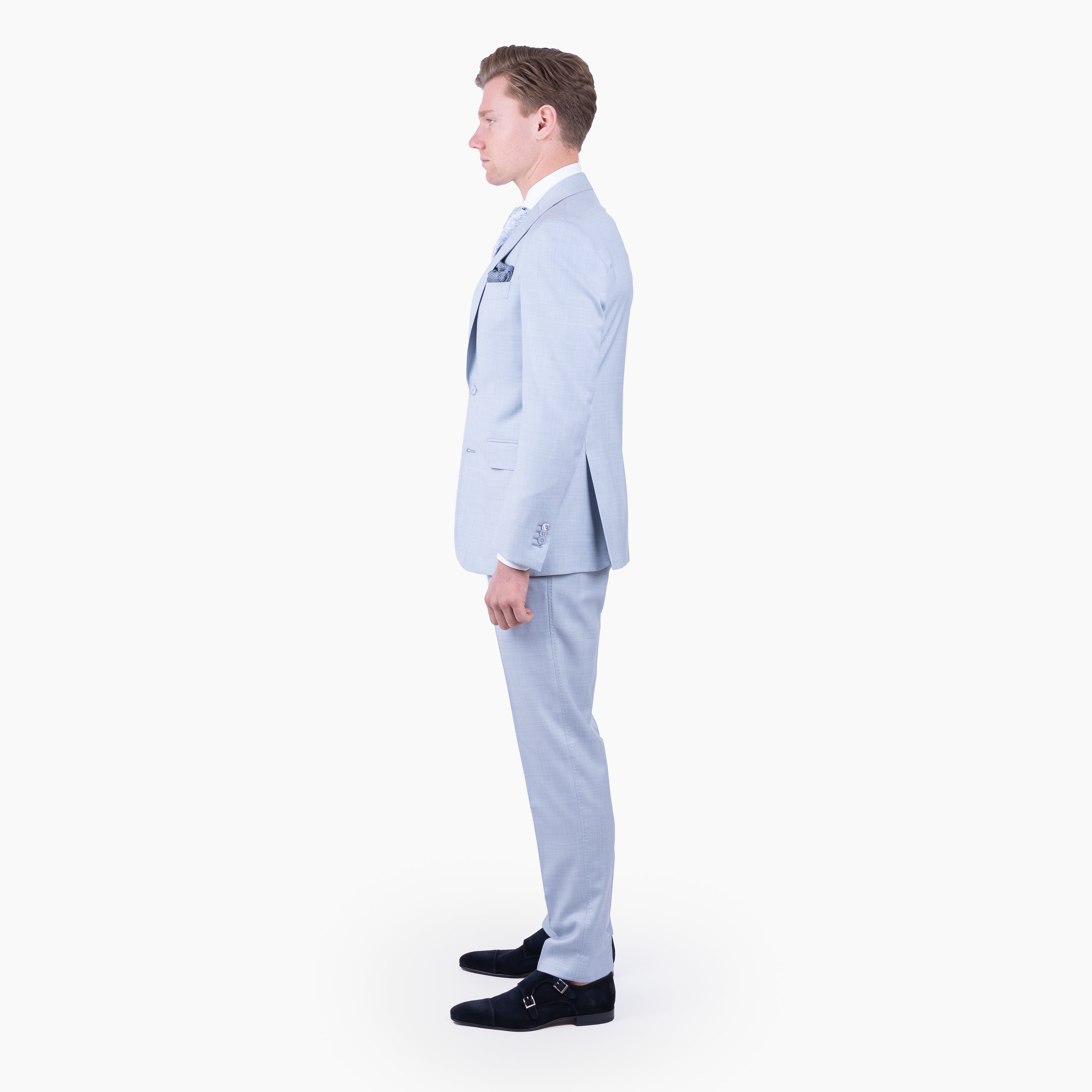 Munro Pak Lichtblauw | Loro Piana Zelander®