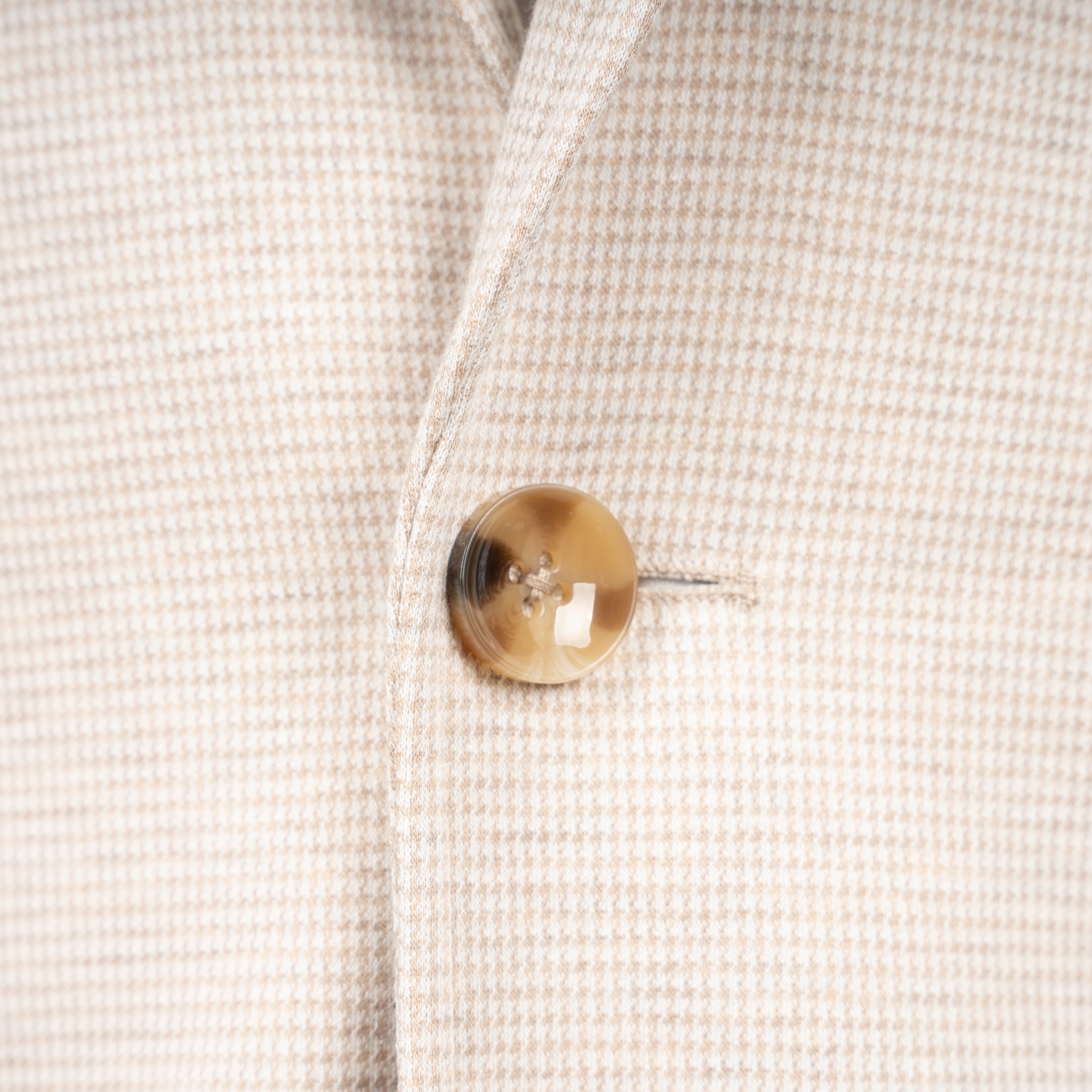 SEVEN DIALS Colbert Beige Pied-de-Poule  | Brandley