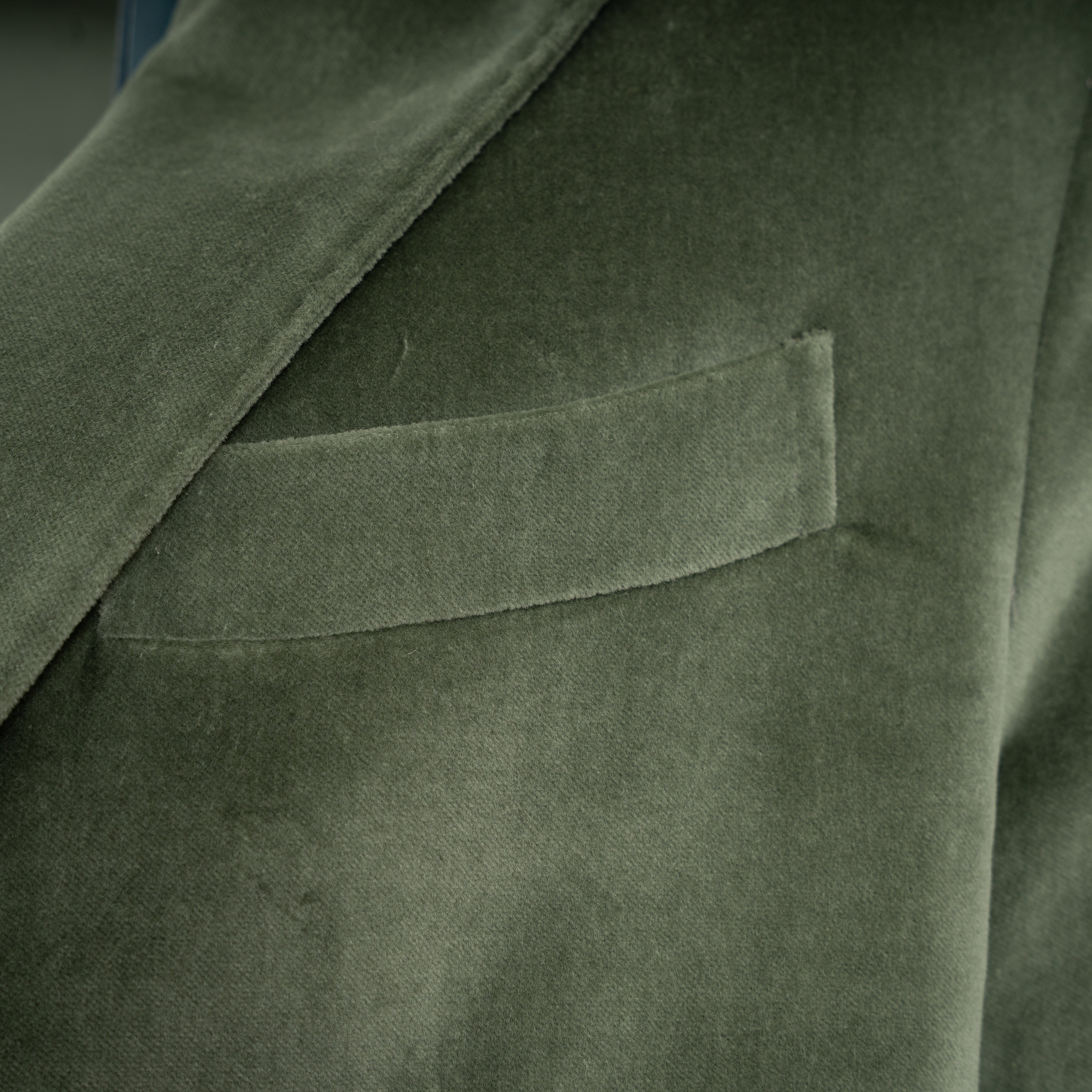 BOGLIOLI Colbert Velvet Groen | K-Jacket