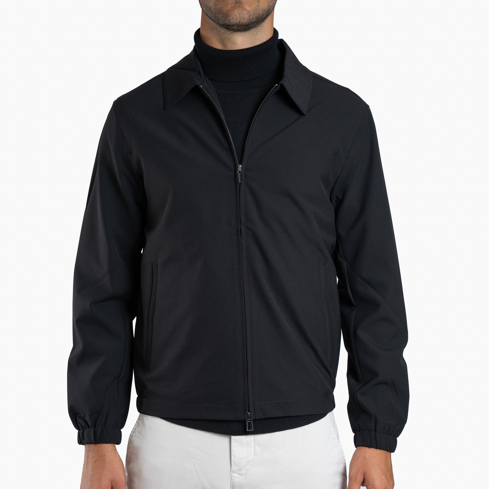SEVEN DIALS Overshirt Zwart | Parker