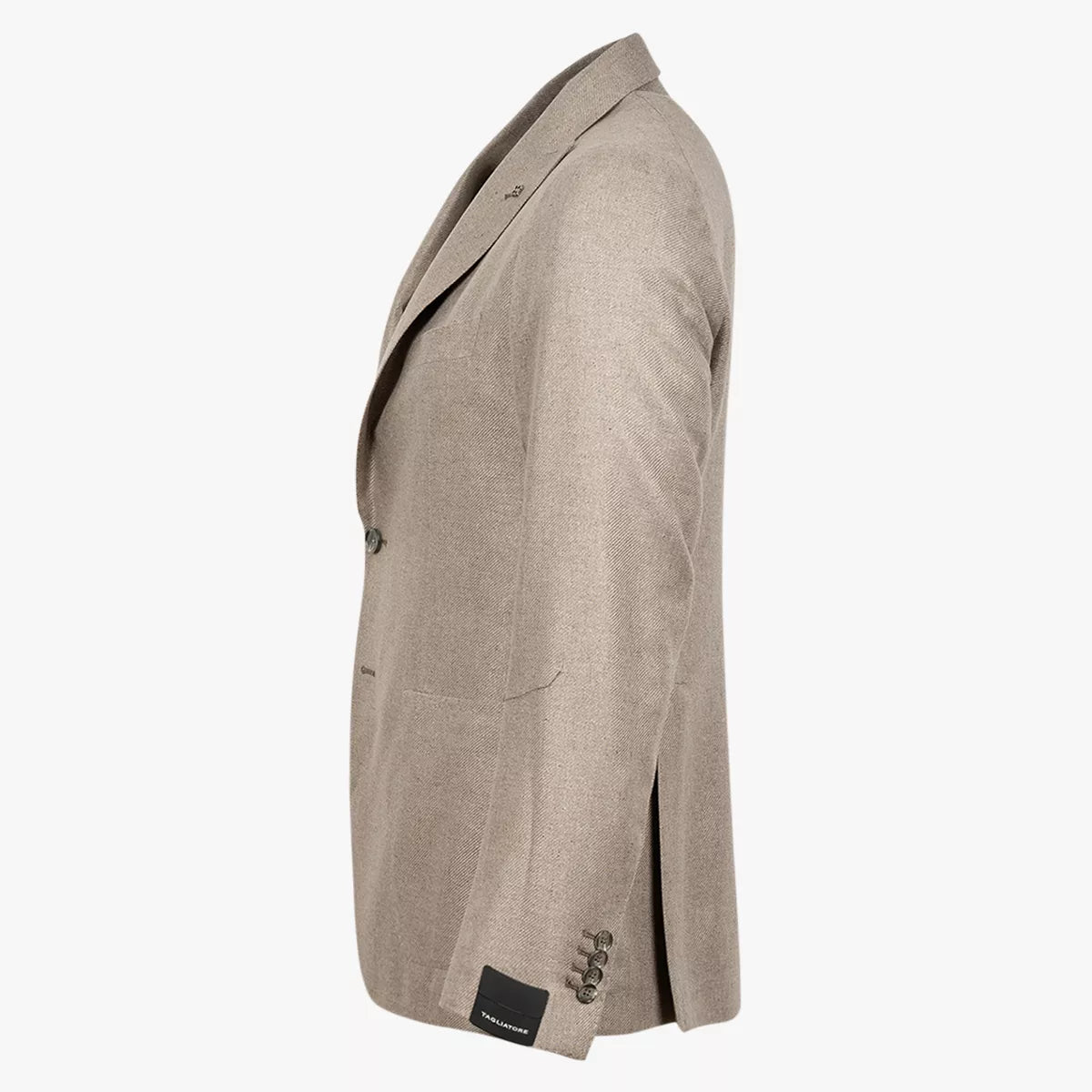 TAGLIATORE Colbert Taupe | Peak Lapel