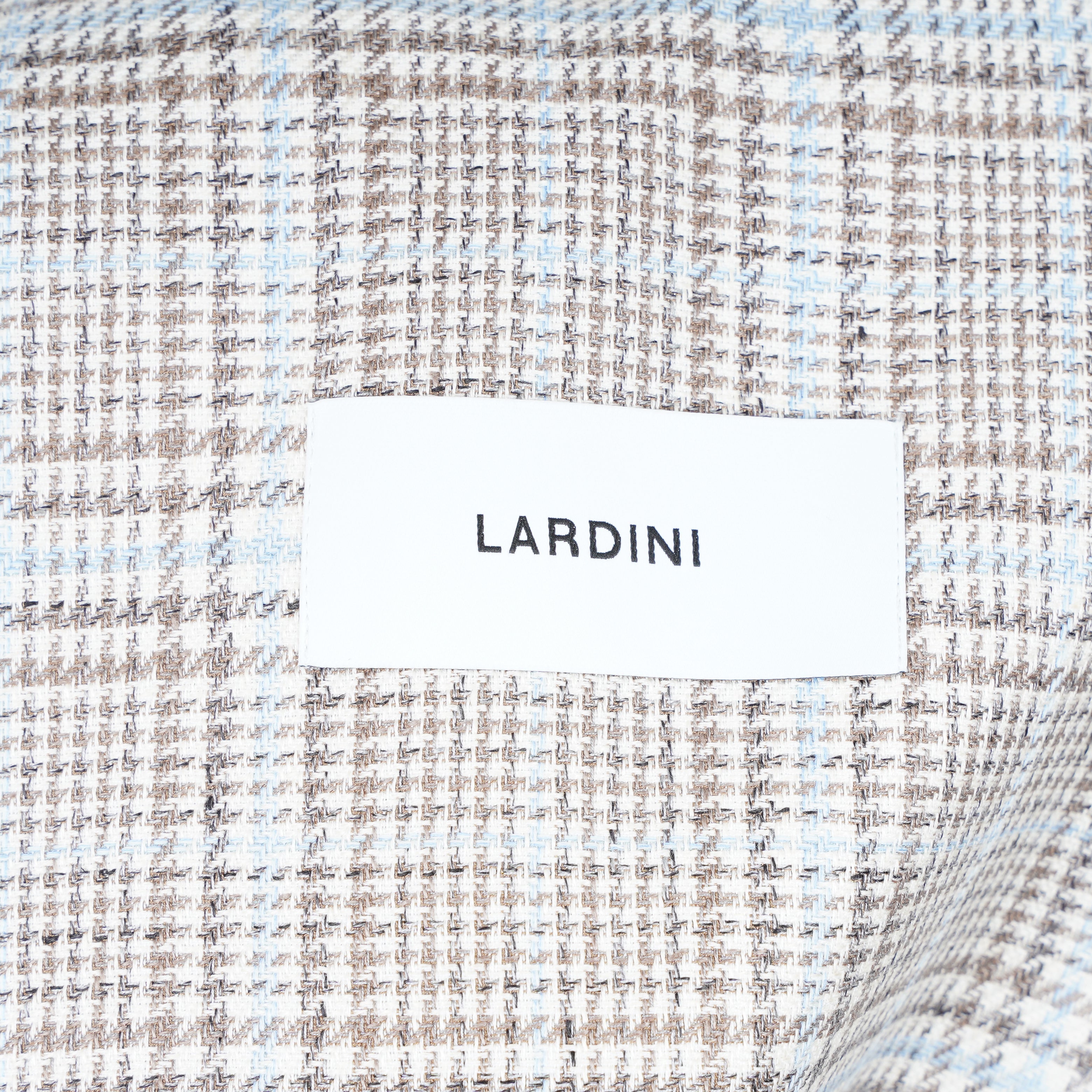 Lardini Colbert Geruit Taupe / Lichtblauw | Roma