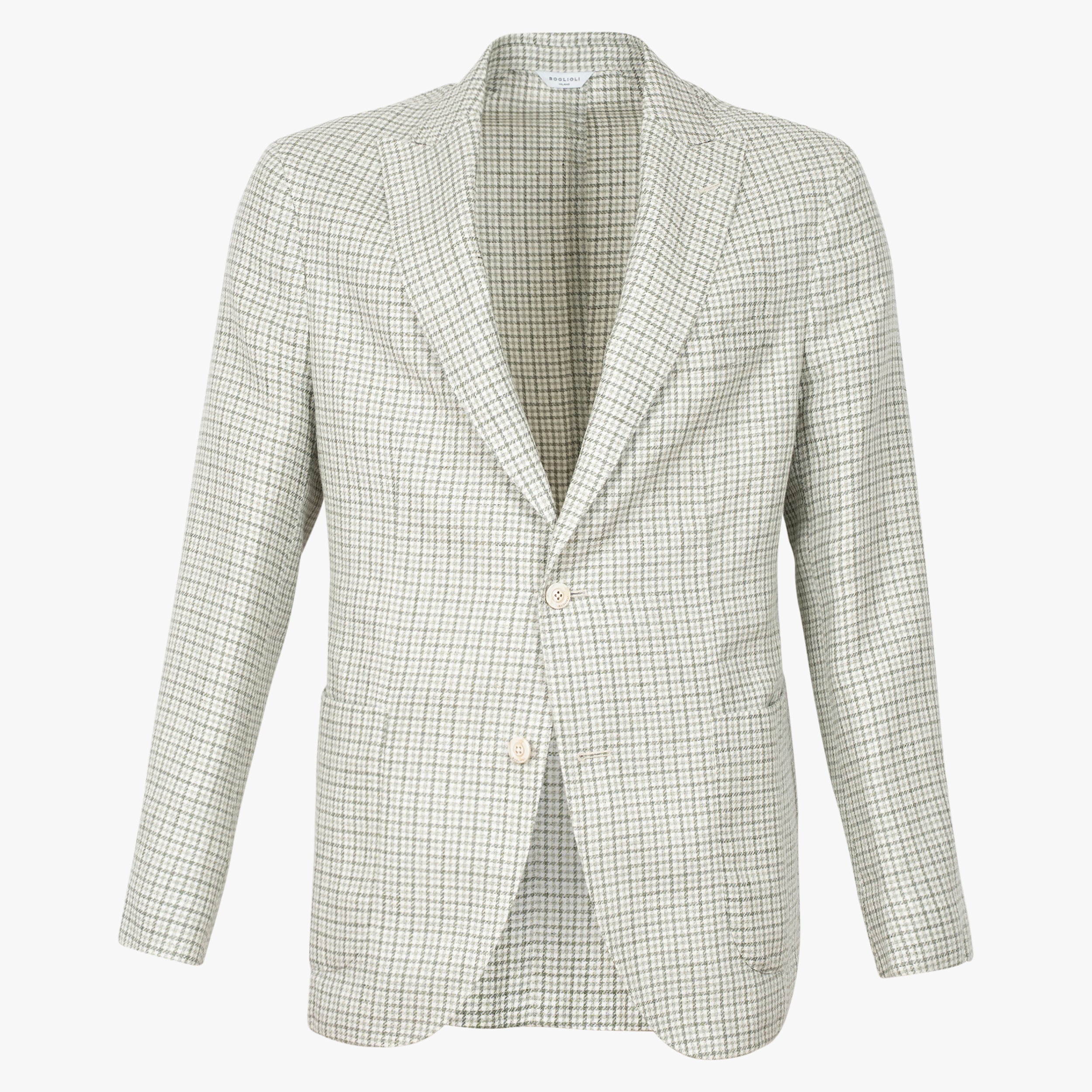 BOGLIOLI Colbert Lichtgroen Geruit | K-Jacket