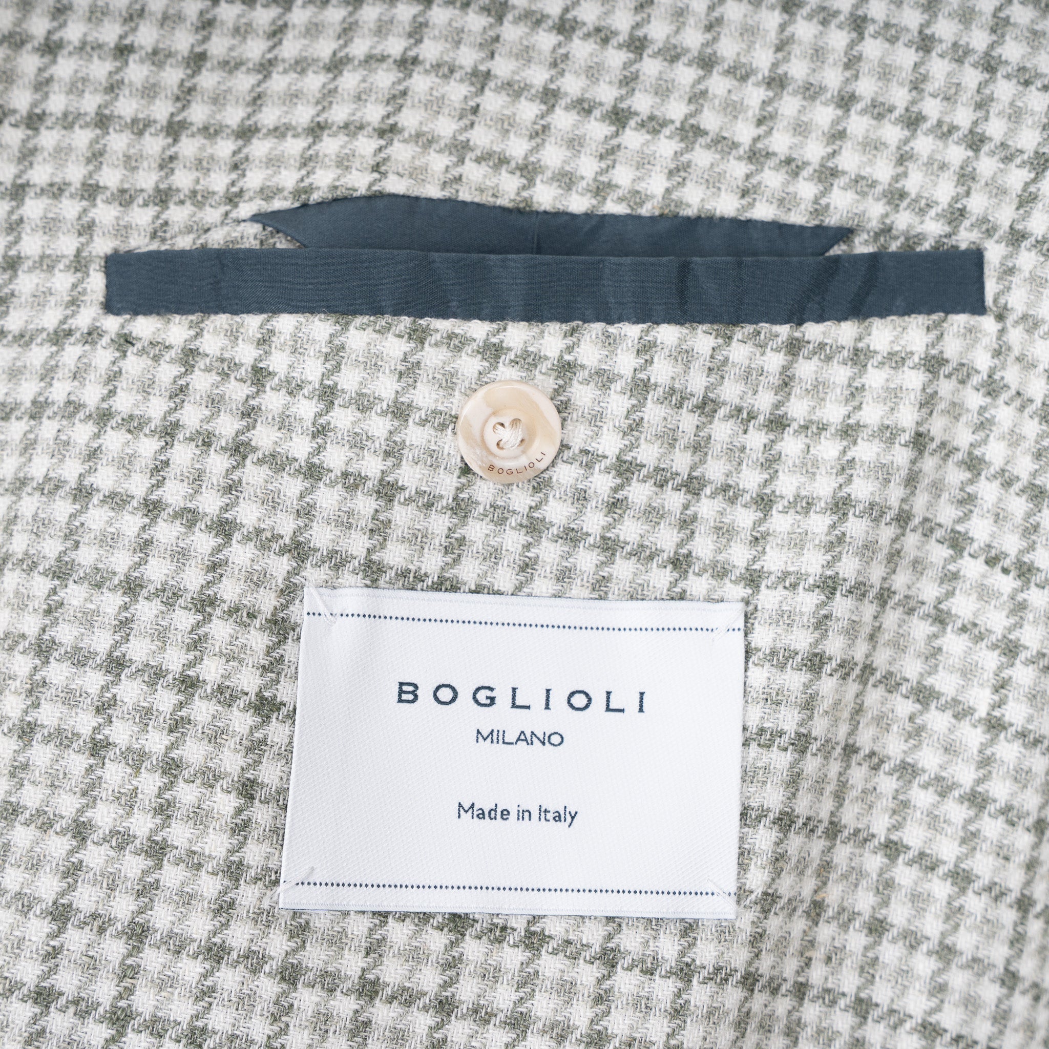 BOGLIOLI Colbert Lichtgroen Geruit | K-Jacket