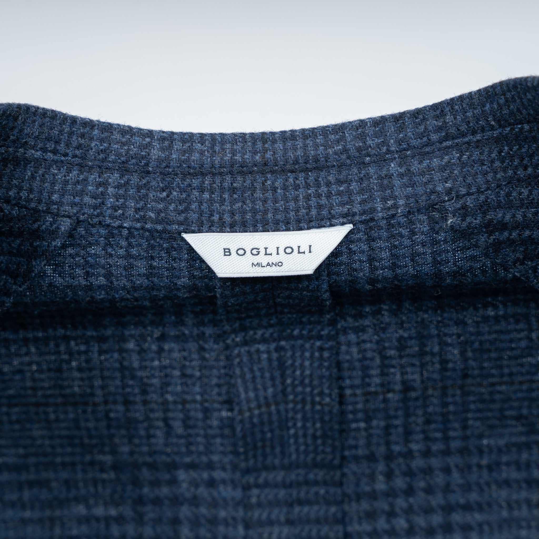 BOGLIOLI Colbert Donkerblauw Geruit | K-Jacket