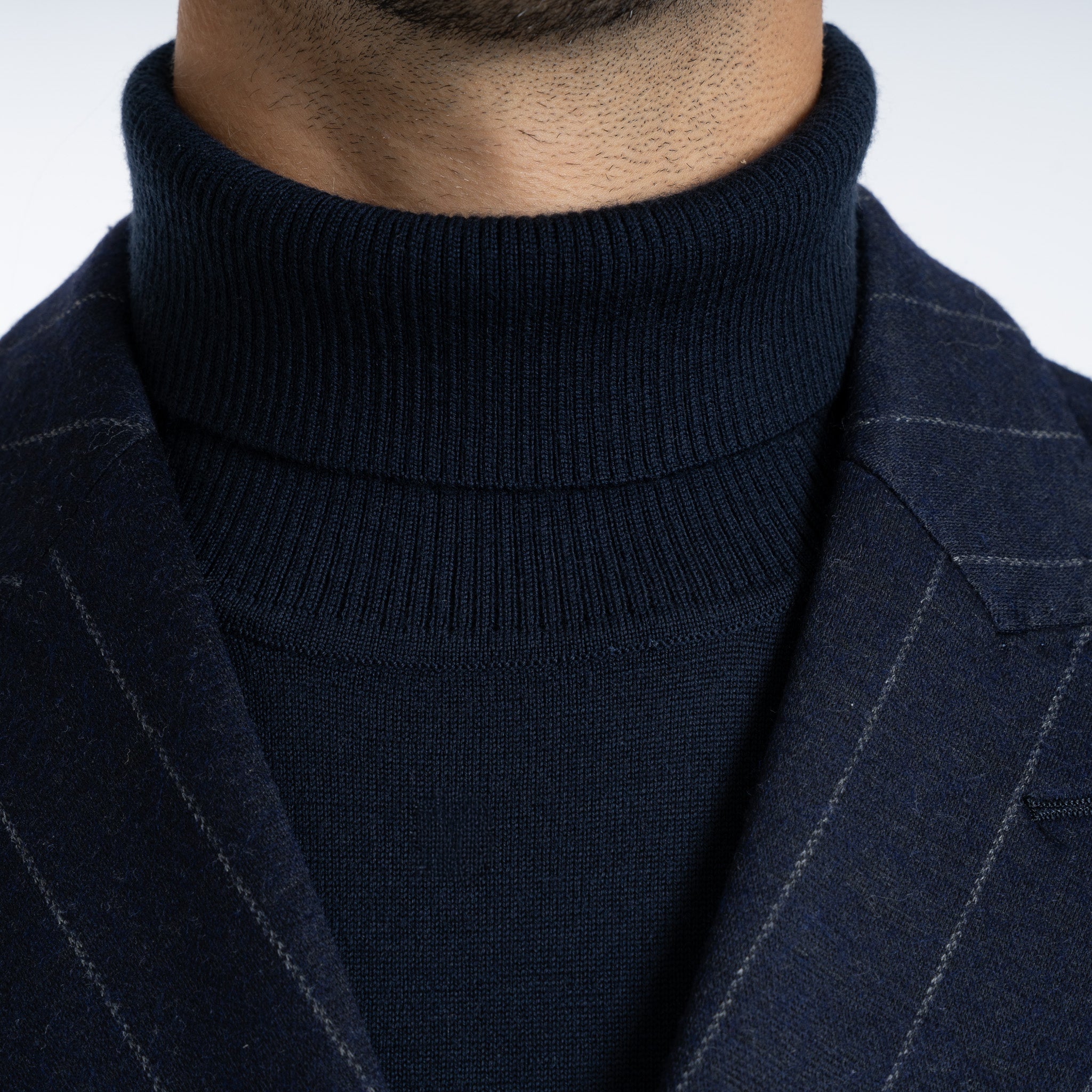 SEVEN DIALS Double-Breasted Colbert Krijtstreep Blauw | Carswell