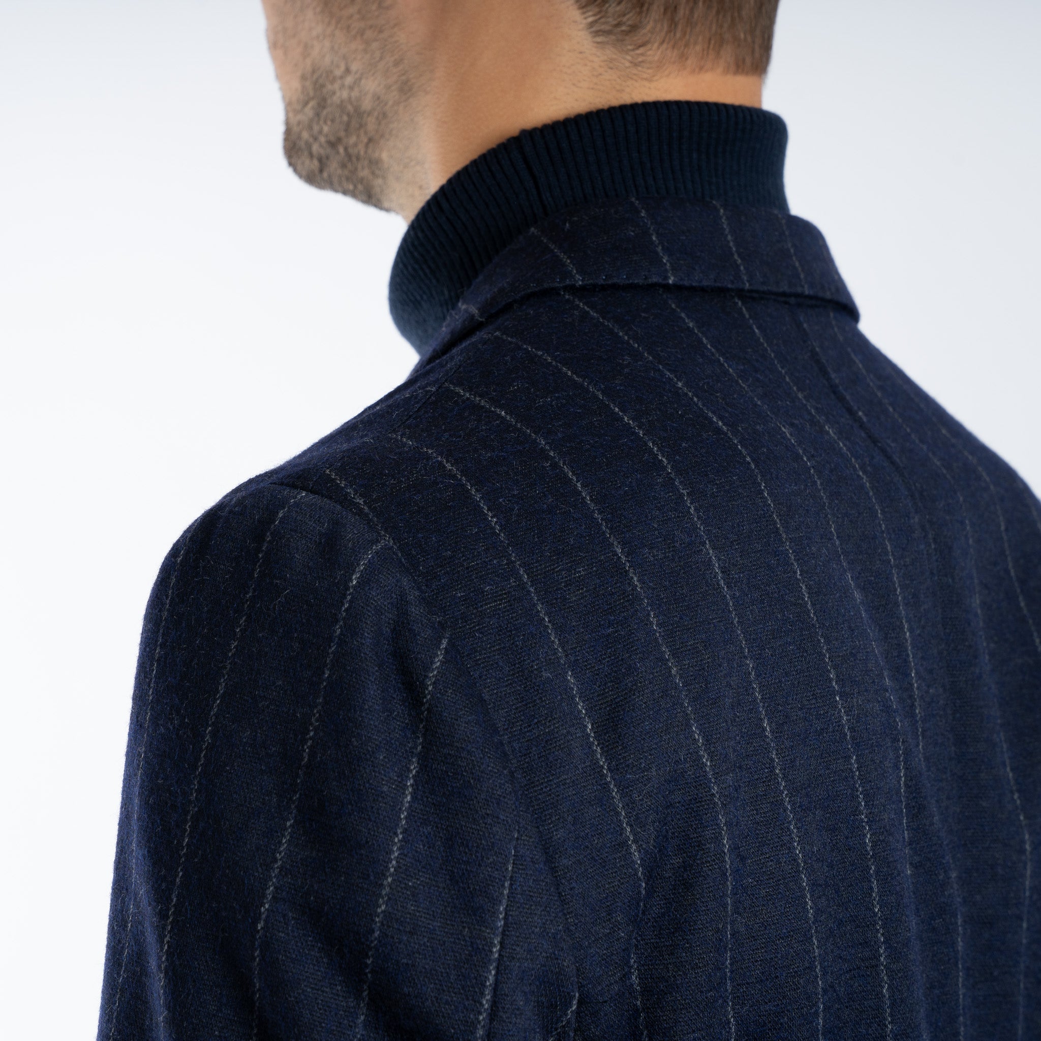 SEVEN DIALS Double-Breasted Colbert Krijtstreep Blauw | Carswell