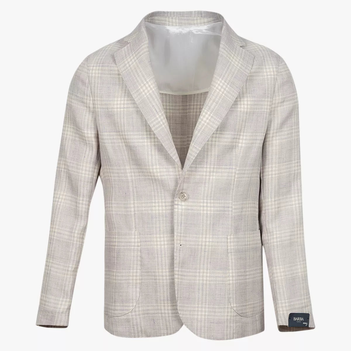 Barba Napoli Colbert Paars Geruit | Easy Jacket