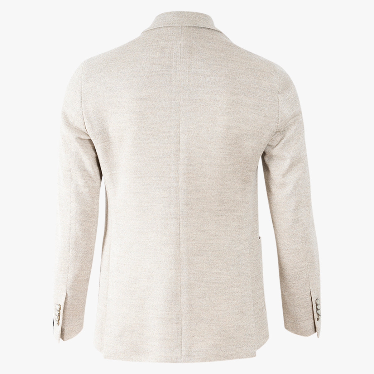 TAGLIATORE Double-Breasted Jersey Colbert Beige