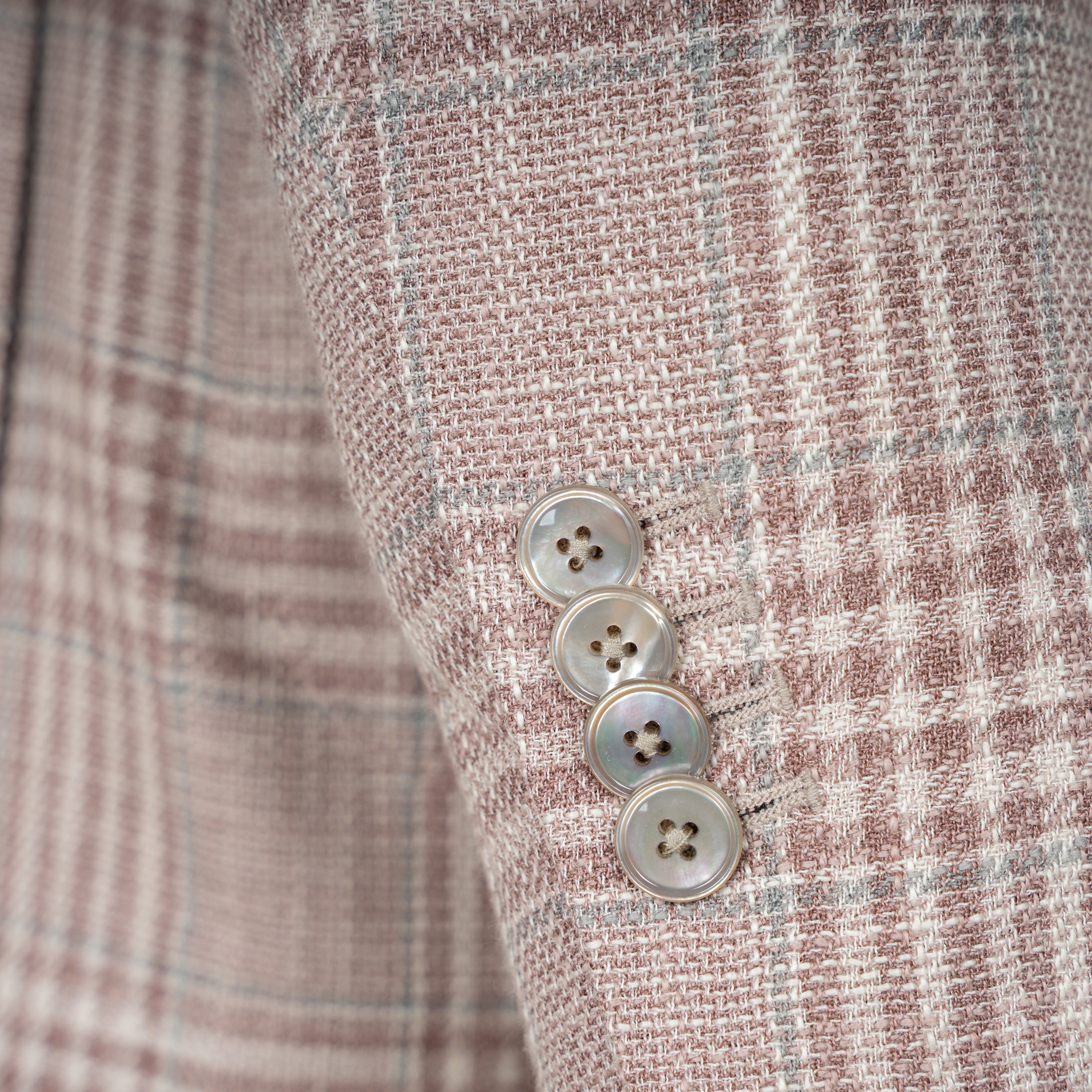 Munro Colbert Roze Geruit | Loro Piana Softime