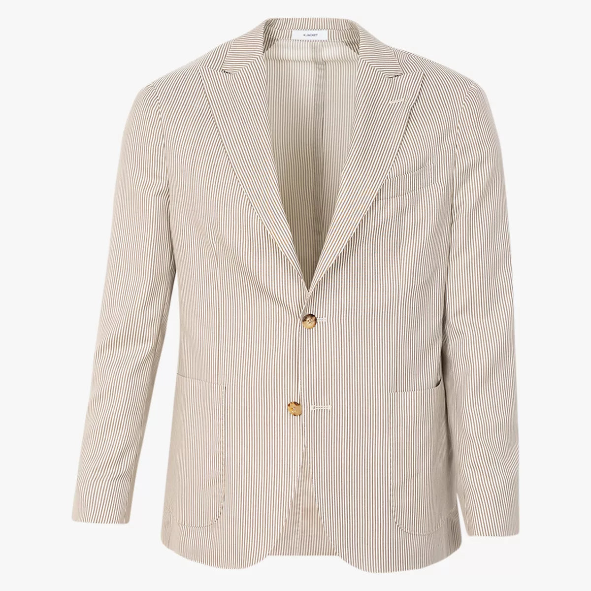 BOGLIOLI Colbert gestreept beige | K-Jacket