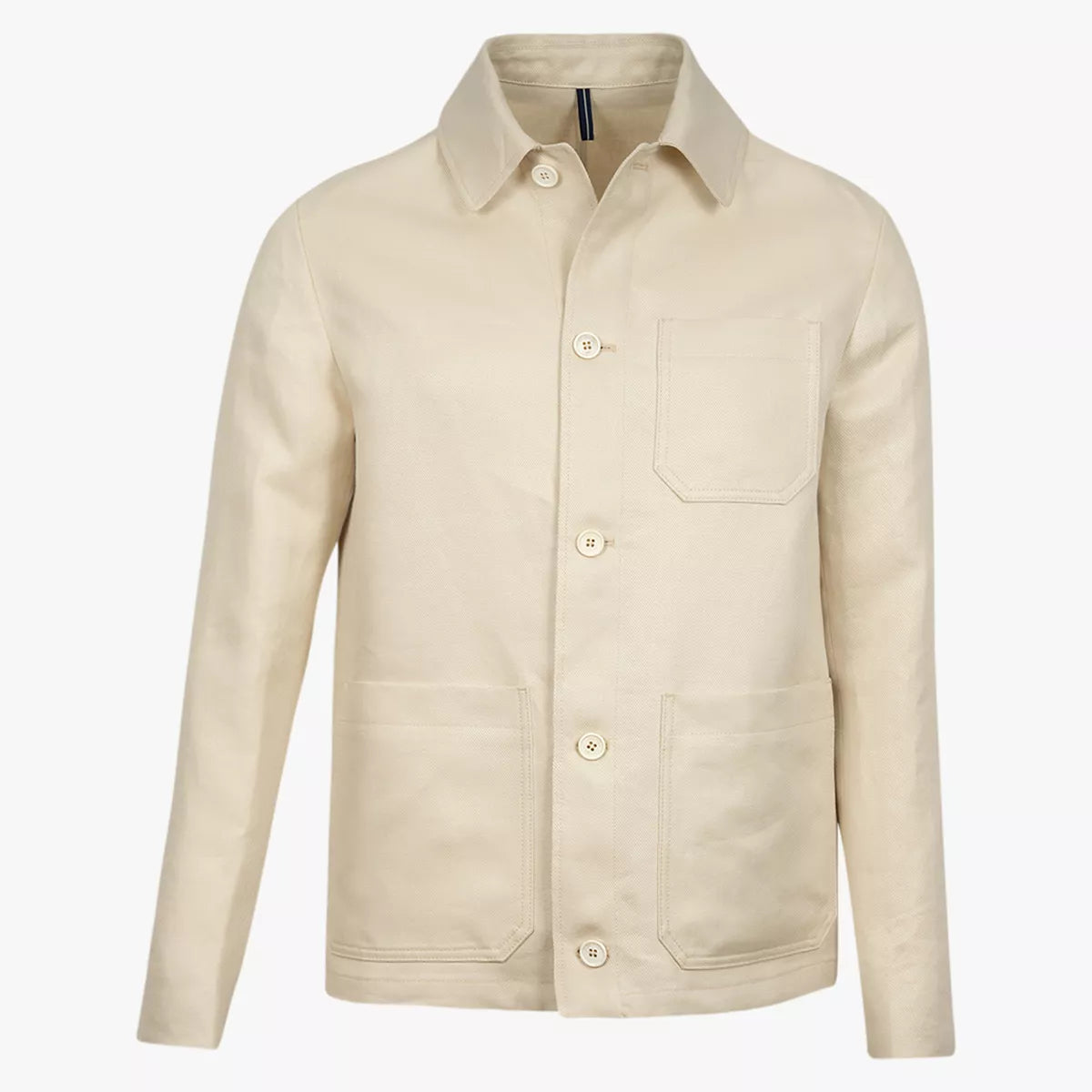 Incotex Linnen Overshirt Creme